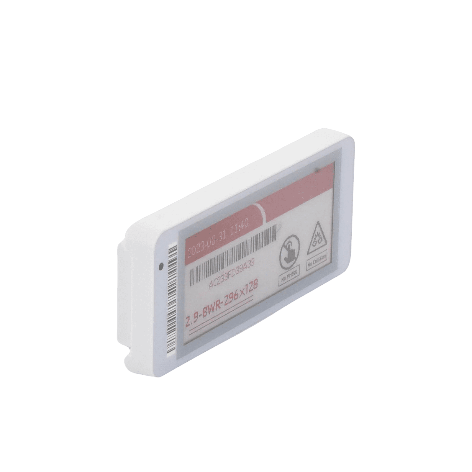 Etiqueta de Tinta Electrónica / ESL / 2.9 Pulgadas / Uso en Estantes / Bluetooth AP-TAG-29B/R - AccessPRO