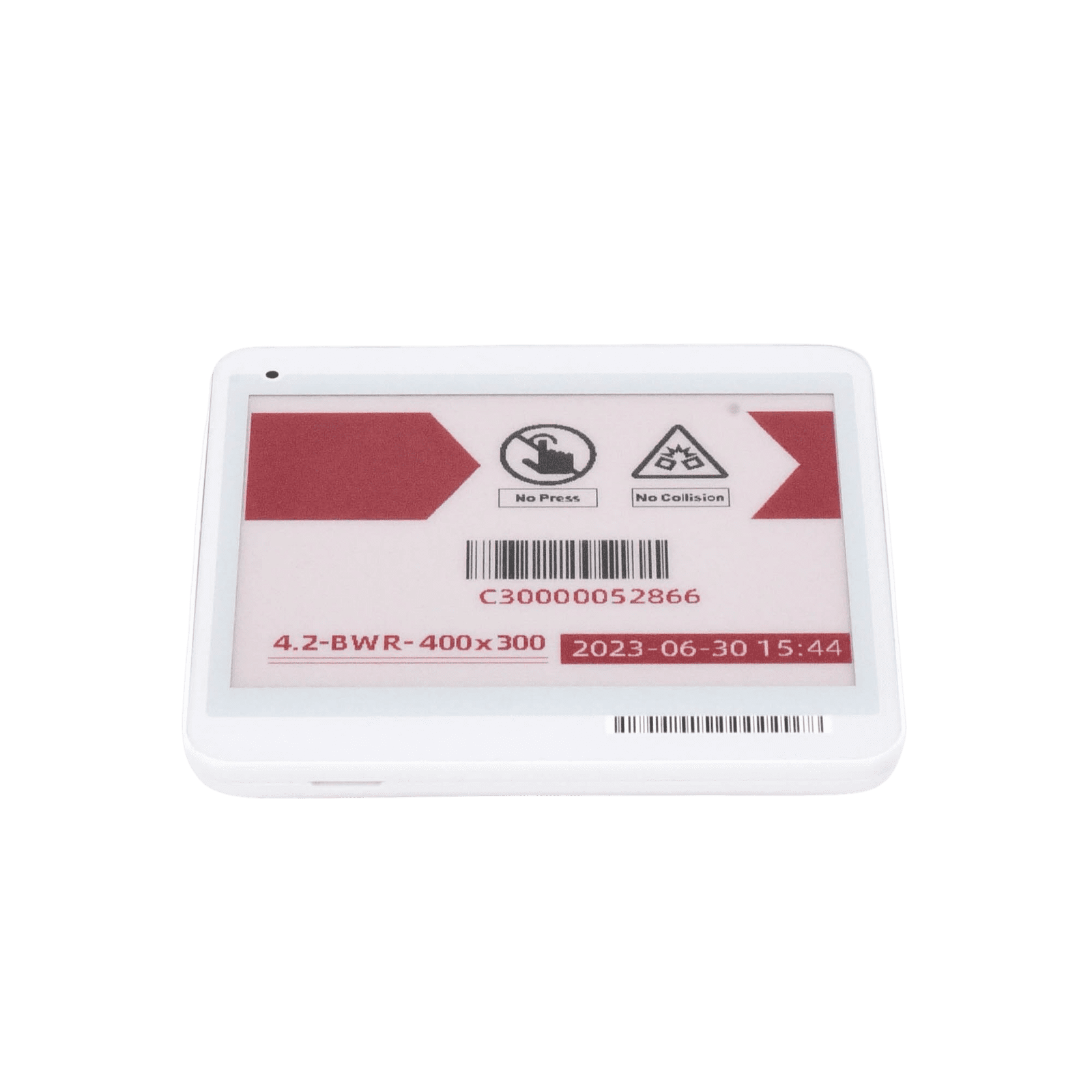 Etiqueta de Tinta Electrónica / ESL / 4.2 Pulgadas / Uso en Estantes / Bluetooth AP-TAG-42B/R - AccessPRO