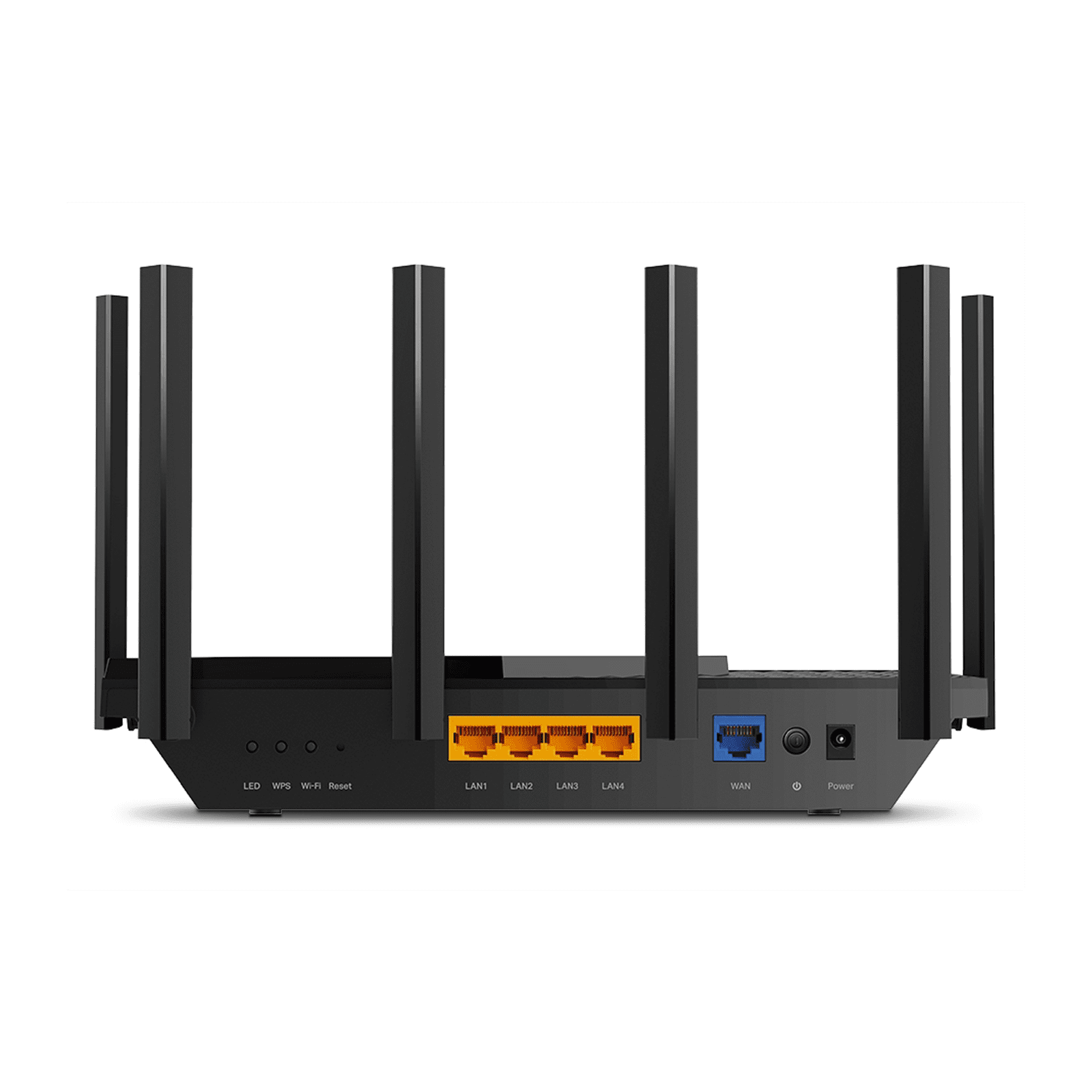 Router WiFi 6 Doble Banda / AX5400 MU-MIMO 4X4 y OFDMA / 1 puerto WAN 10/100/1000 Mbps / 4 puertos LAN 10/100/1000 Mbps / 1 puerto USB 3.0 /  6 potentes antenas / Administración App (Tether) o Página web / Protección HomeShield ARCHERAX73 - TP-LINK
