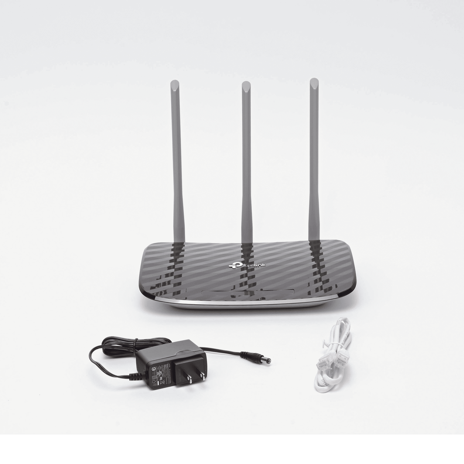 Router Inalámbrico doble banda AC, 2.4 GHz y 5 GHz Hasta 733 Mbps, 3 antenas externas omnidireccional, 4 Puertos LAN 10/100 Mbps, 1 Puerto WAN 10/100 Mbps ARCHERC20 - TP-LINK