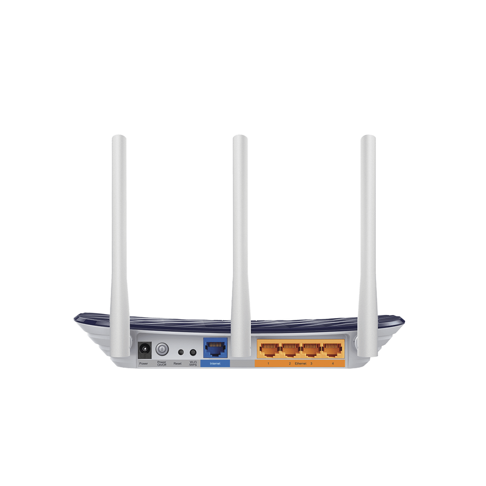 Router Inalámbrico WISP con Configuración de fábrica personalizable, doble banda AC, con antenas de alta ganancia, hasta 733 Mbps, 4 Puertos LAN 10/100 Mbps, 1 Puerto WAN 10/100 Mbps ARCHER-C20W - TP-LINK