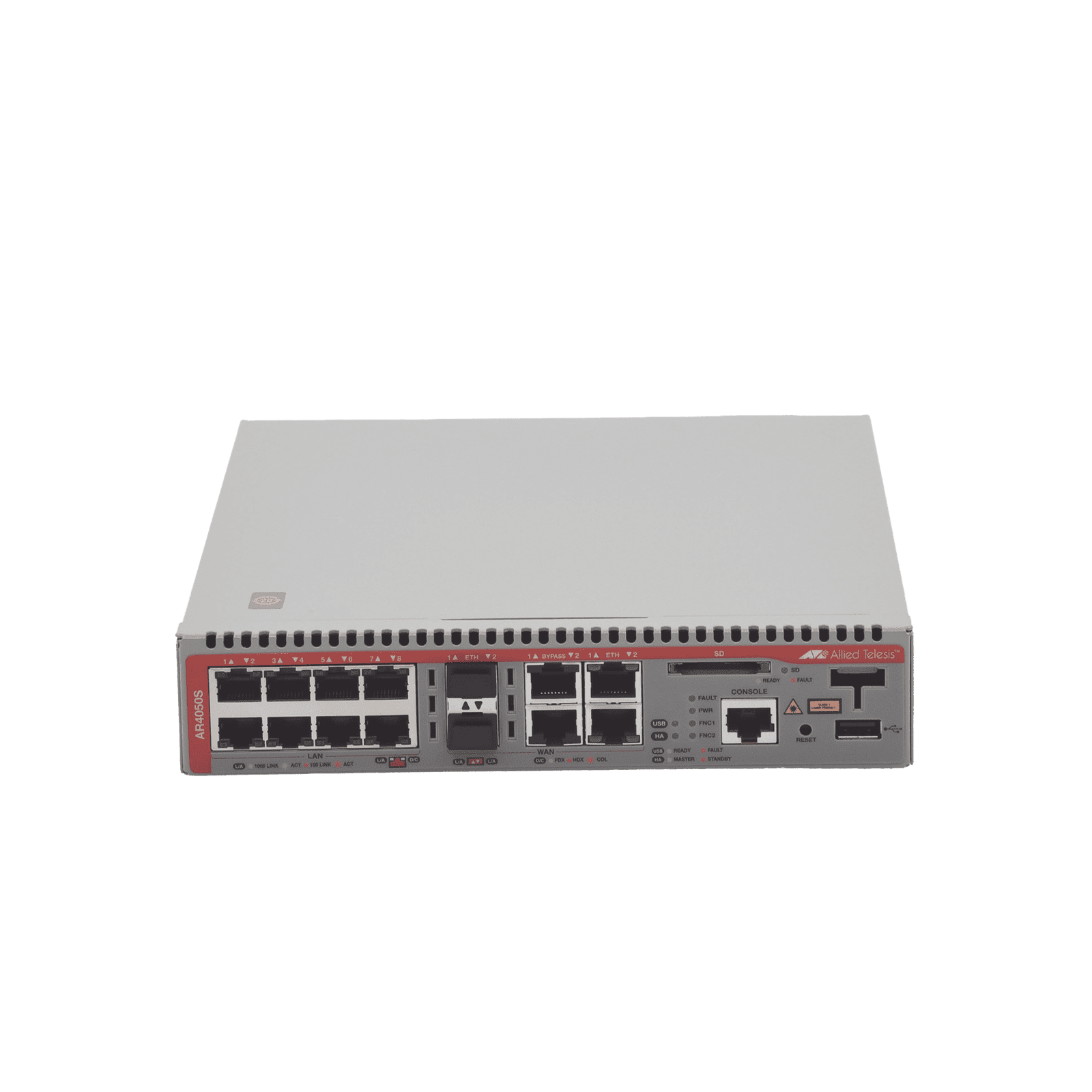 Router Firewall UTM, SD-WAN & Controlador Wireless (AWC), 300000 Sesiones concurrentes 450 Mbps AT-AR4050S-10 - ALLIED TELESIS