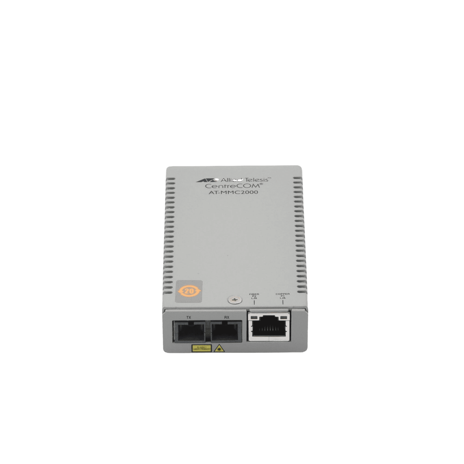 Convertidor de medios TAA (Federal) 10/100TX – 100FX/SC MultiModo, Multiregion PSU AT-MMC200/SC-960 - ALLIED TELESIS