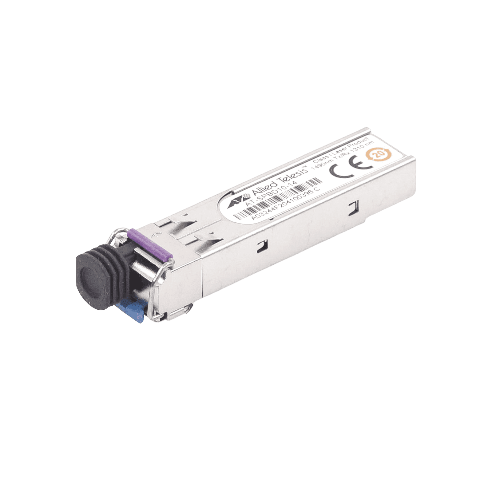 Transceptor SFP/LC, 10 km, Bi-Direcional, GbE, SMF, 1490Tx/1310Rx (Requiere el AT-SPBD10-13) AT-SPBD10-14 - ALLIED TELESIS