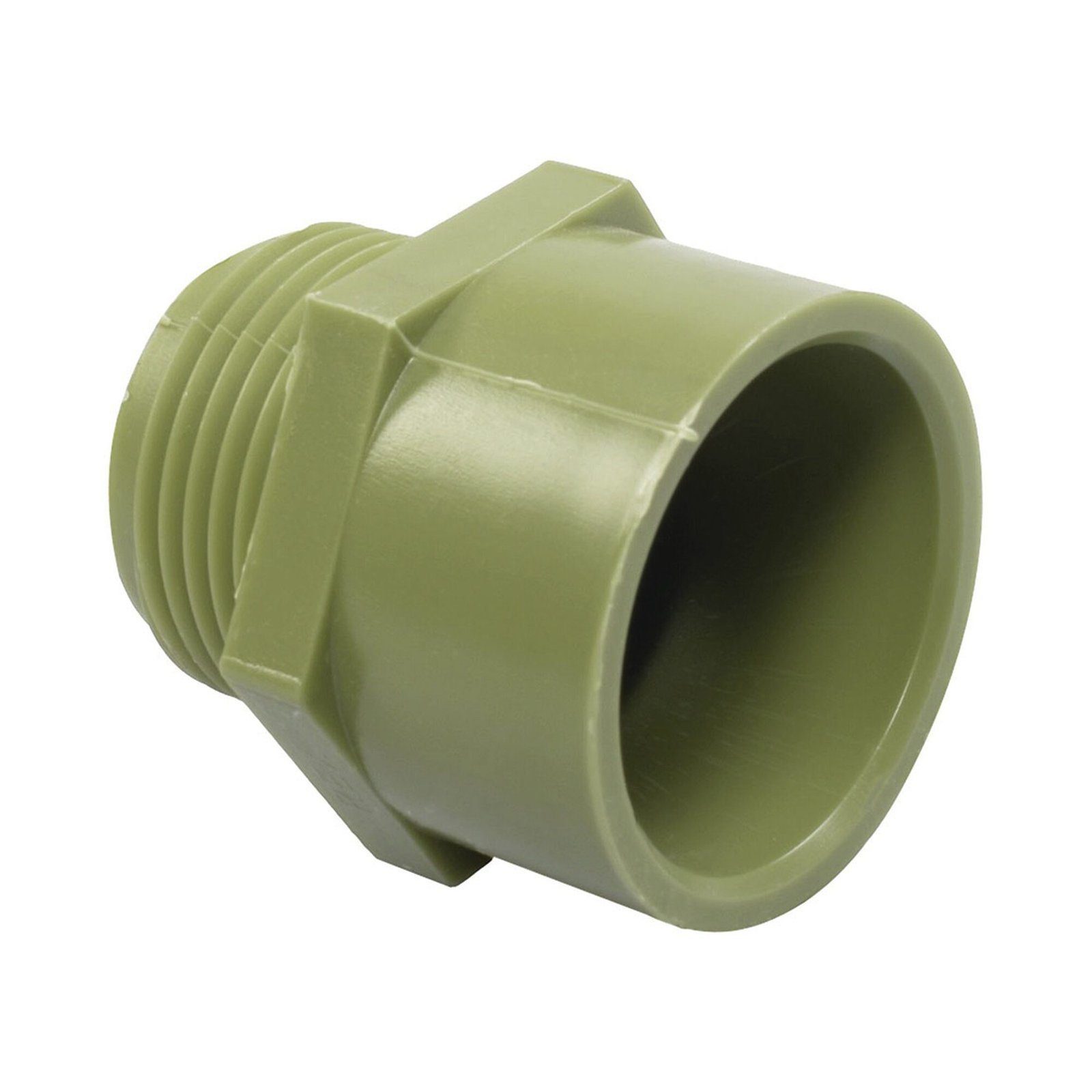 Conector para Tubería PVC Conduit Pesado de 1 1/4″ (32 mm). ATUP-114-CON - AMANCO-WAVIN
