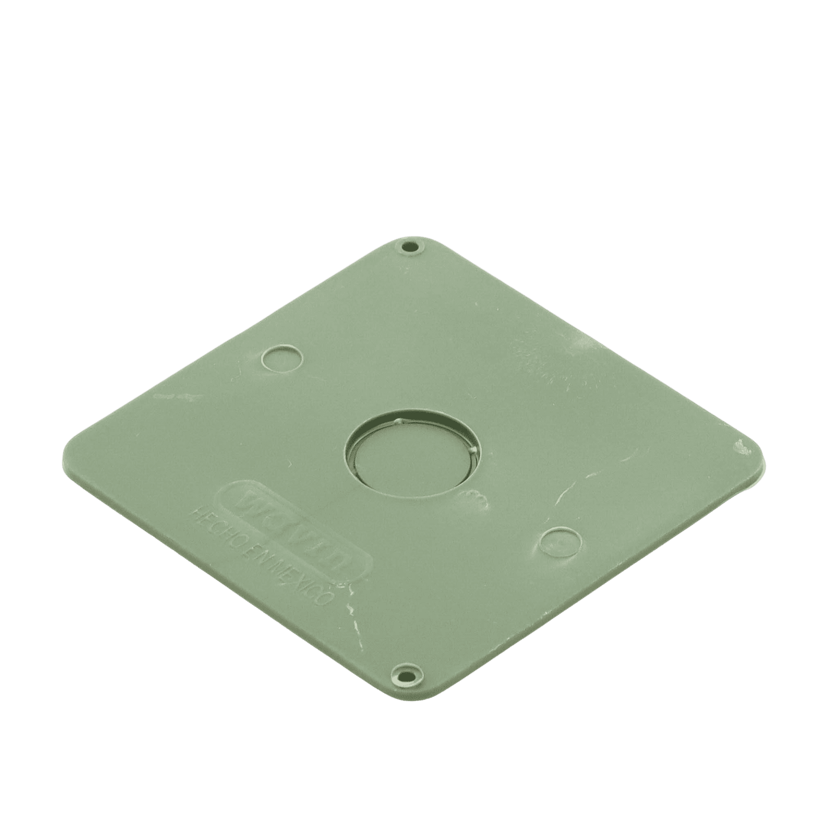 Tapa para Caja Cuadrada de 1/2″ para instalaciones con tubería PVC Conduit pesado. ATUP-12T - AMANCO-WAVIN