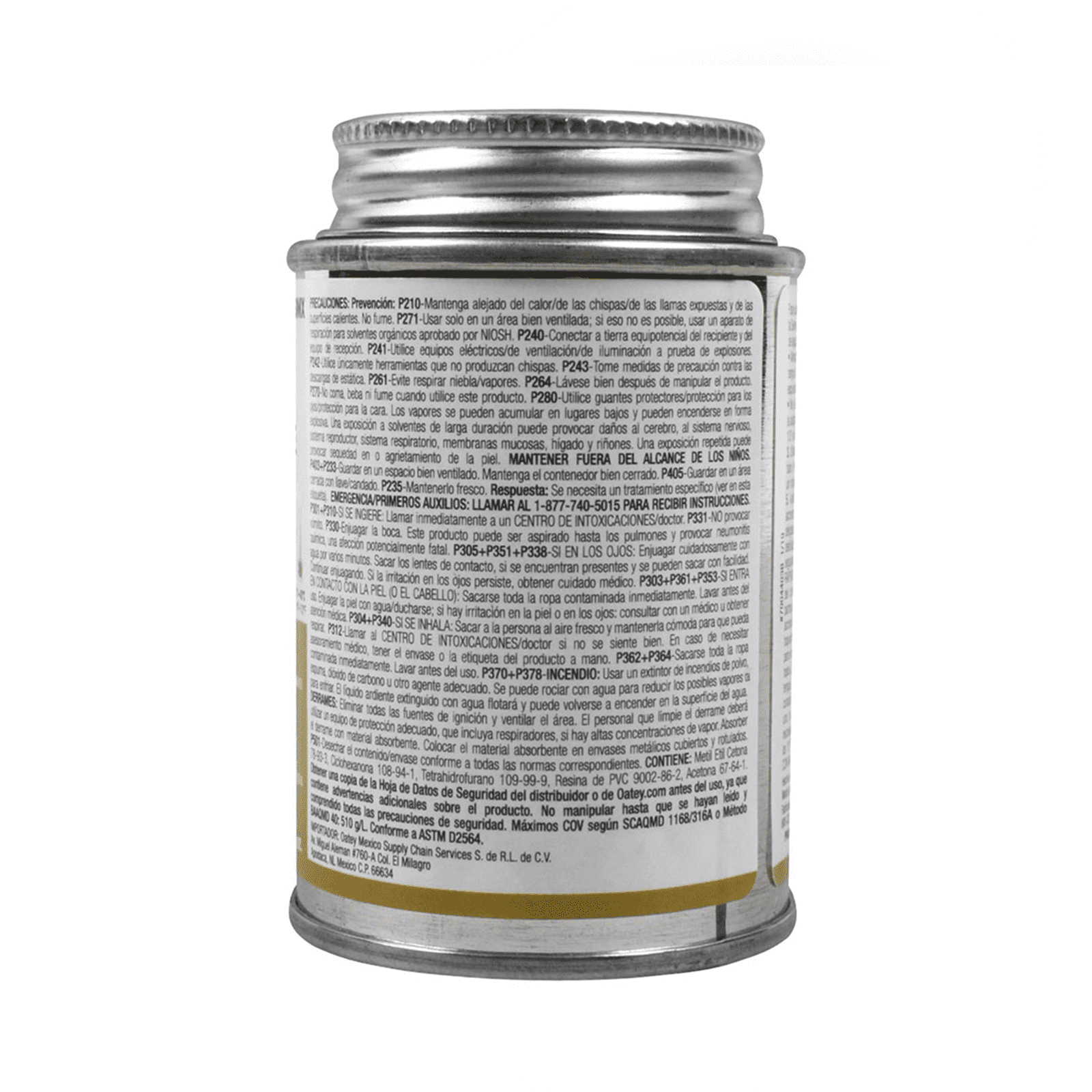 Cemento Claro de 118 ml para Tubo Conduit PVC Pesado. ATUP4PE - AMANCO-WAVIN