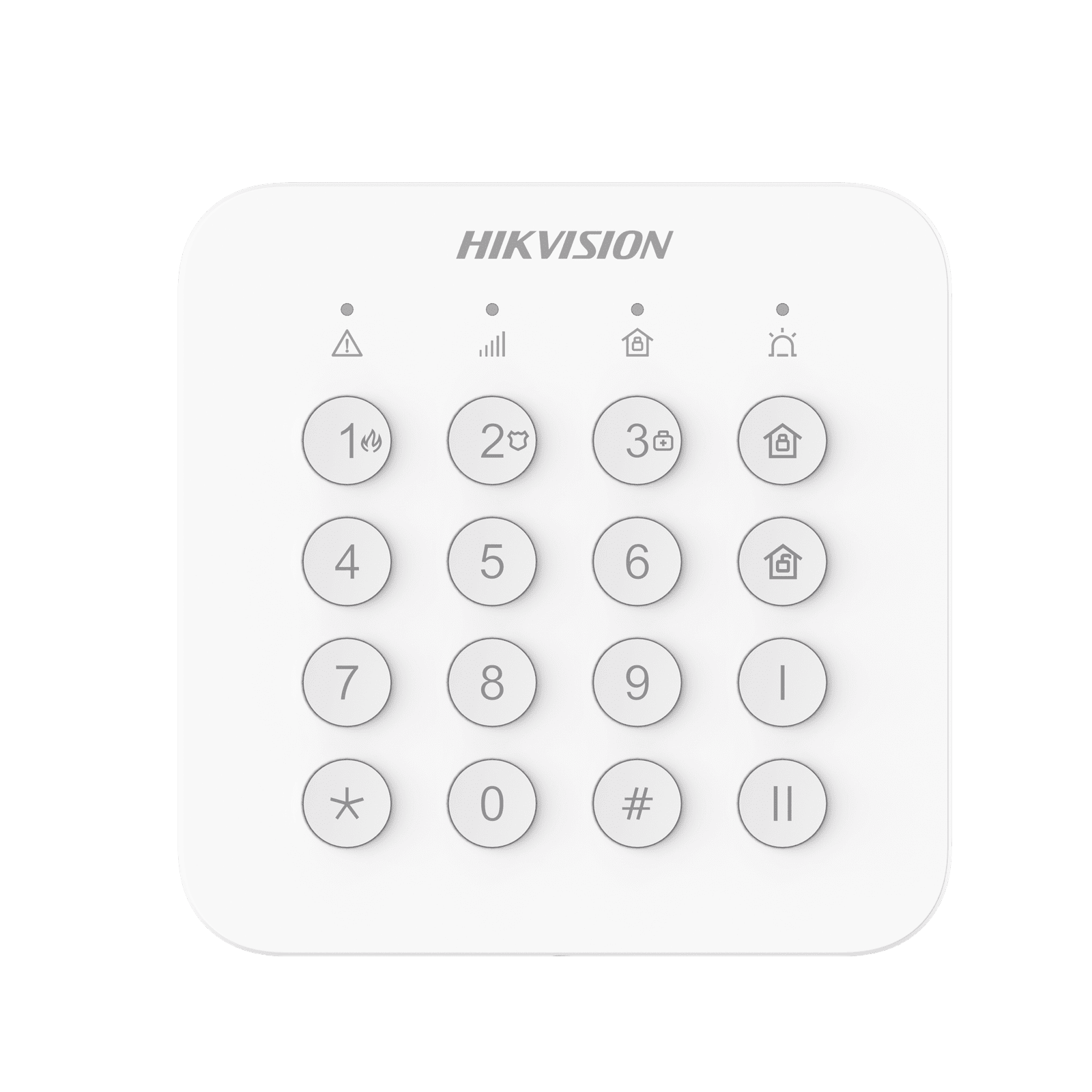 (AX HOME) Teclado Inalámbrico para Armado y Desarmado DS-PK201B-WB - HIKVISION
