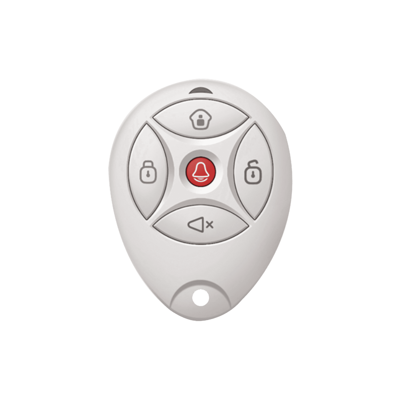 (AX HUB) Control Remoto tipo Llavero con 5 Botones y Led Indicador DS-19K00-Y - HIKVISION