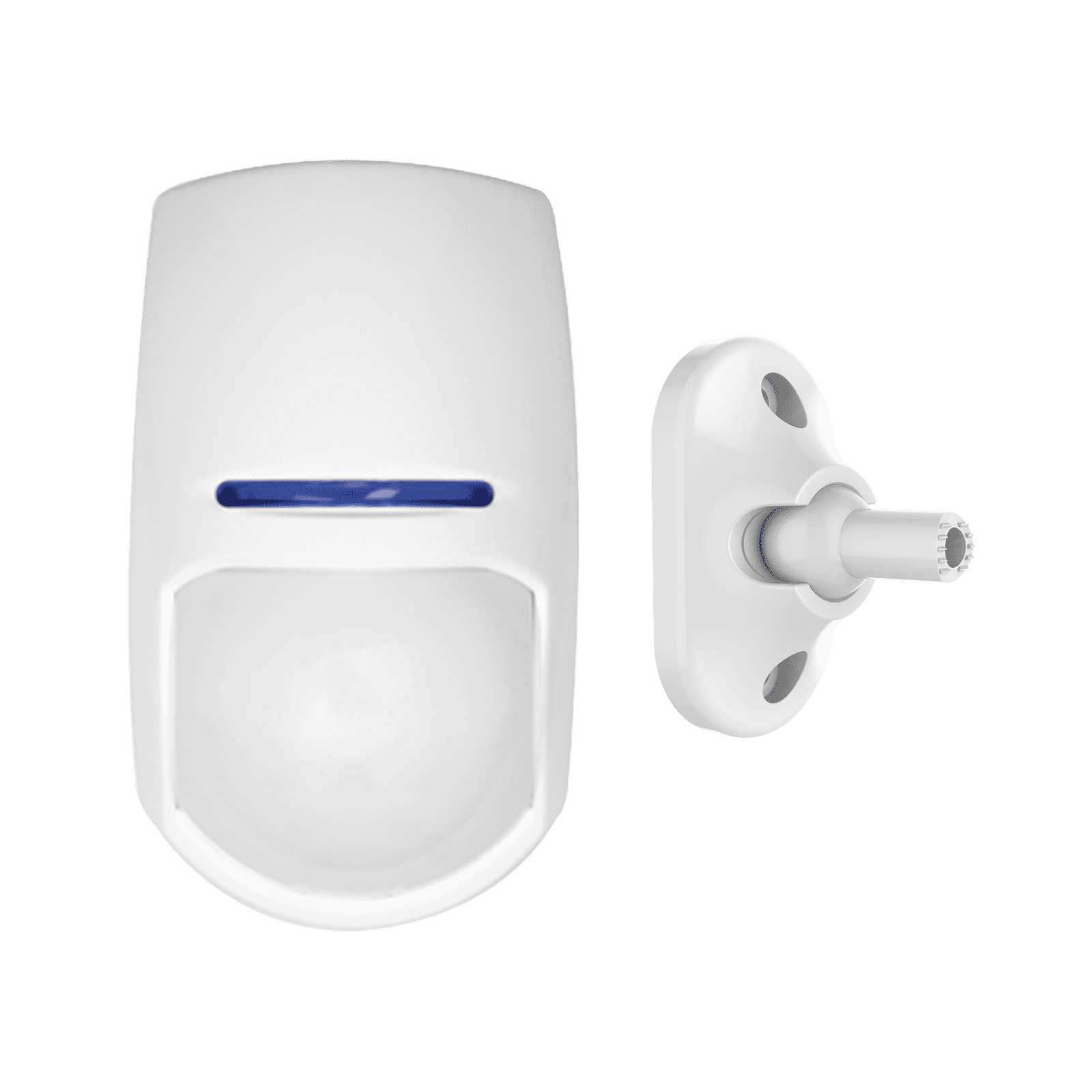 (AX HUB) Detector PIR Interior Inalámbrico / Inmunidad a Mascotas Hasta 24Kg + Montaje Universal DS-PD2-P10P-W/UB - HIKVISION