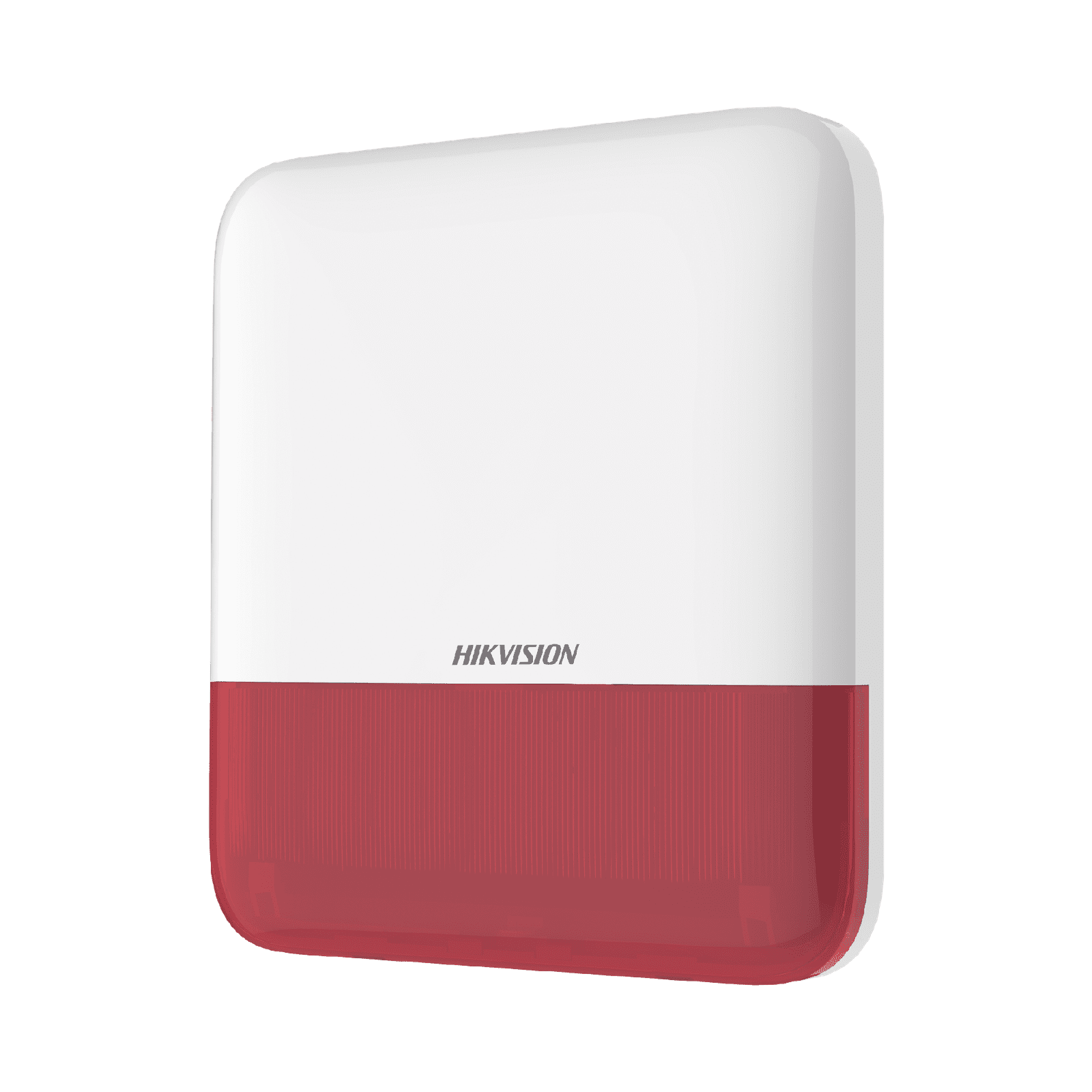 (AX PRO) Sirena Inalámbrica con Estrobo Rojo para Exterior IP65 / 110 dB DS-PS1-E-WB/R - HIKVISION