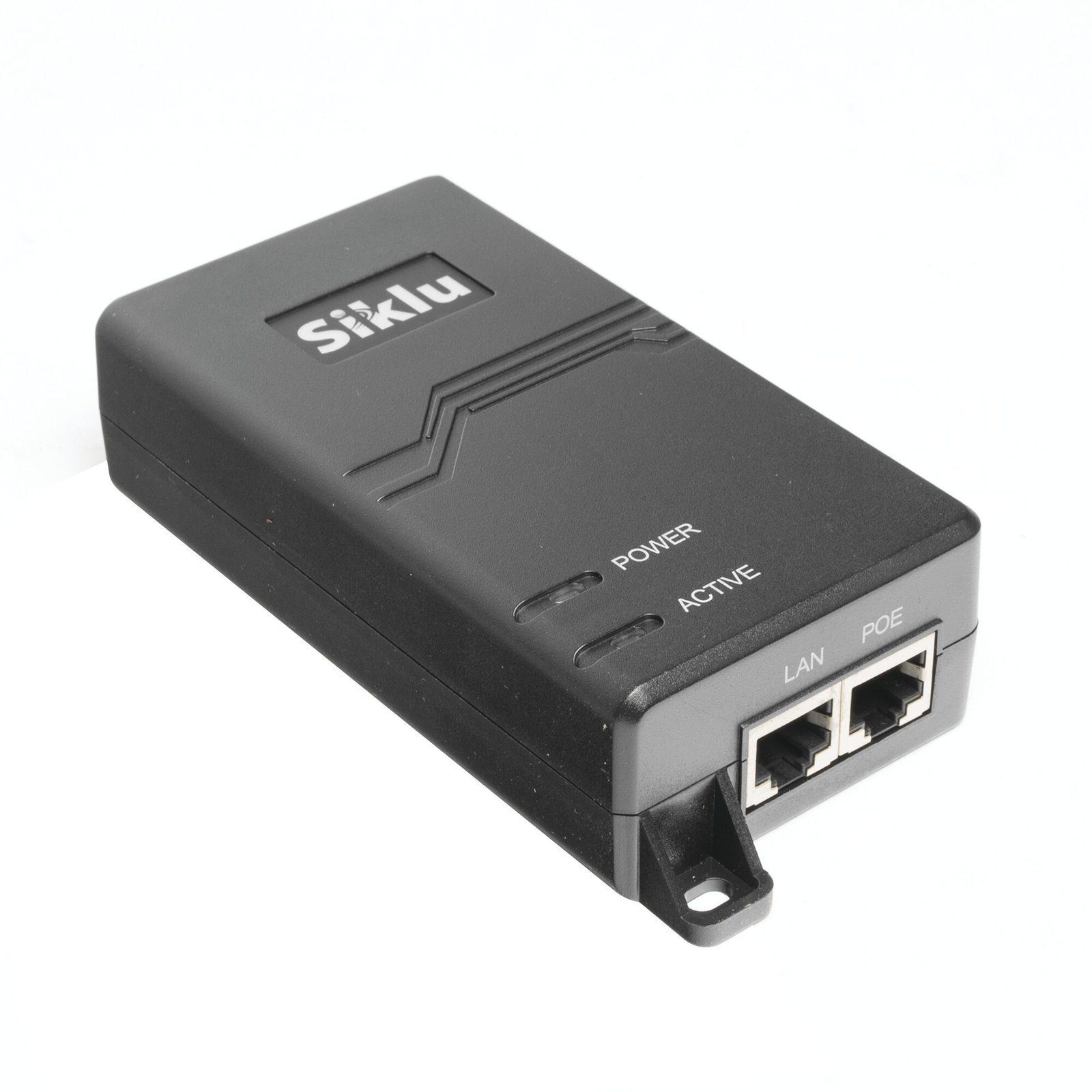Inyector PoE Pasivo, 1 Gbps, 60 W, 55 Vcc, 100-240 Vca, Cable CA AX-IN-60W-AC-POE-US - Siklu