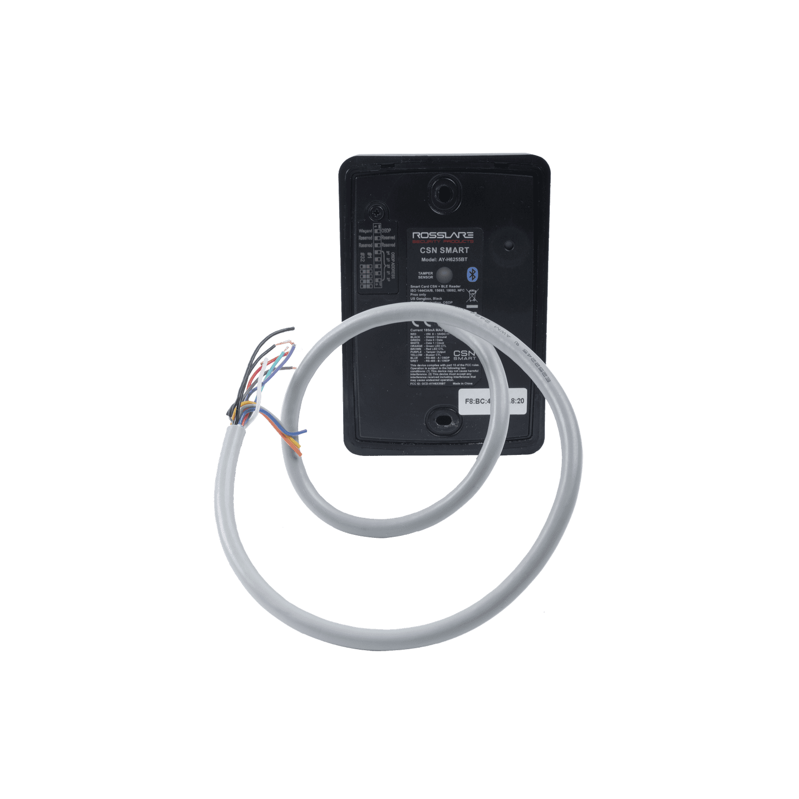 LECTOR CSN SMART Multiformatos con BLUETOOTH (BLE-ID) AYH6255BT - ROSSLARE,