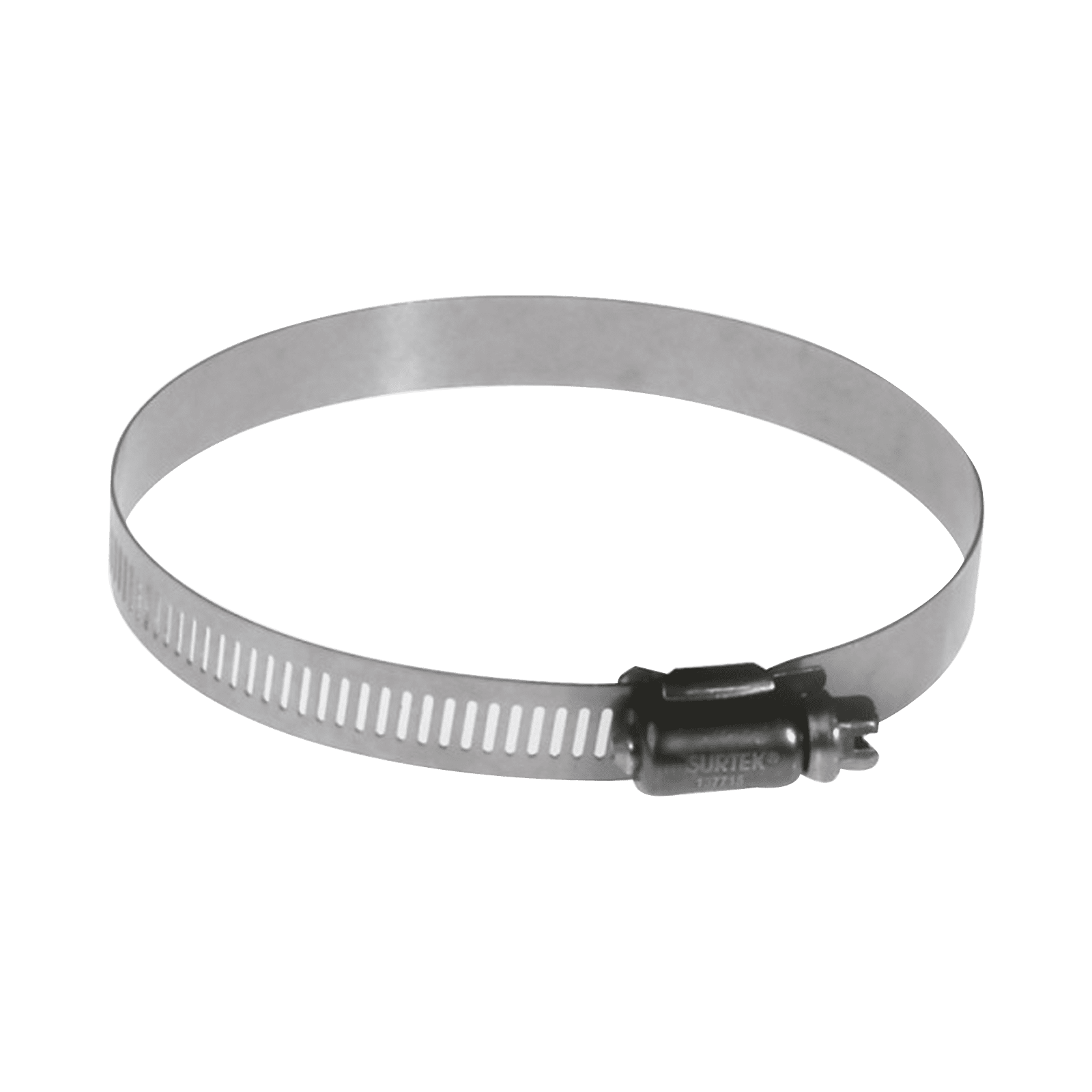Abrazadera Sin Fin Diámetro 3-9/16″ a 4-1/2″ / 1/2″ de Ancho / Acero Inoxidable. SYS137717 - SURTEK