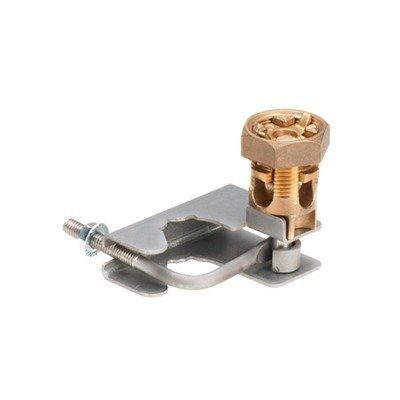 Abrazadera para Tierra Física en Base de Piso Falso, para Cables de 6 a 1/0 AWG. Para Pedestales Cuadrados de 7/8″ y Circulares de 1″ a 1 1/8″ GPQC10-1/0 - PANDUIT