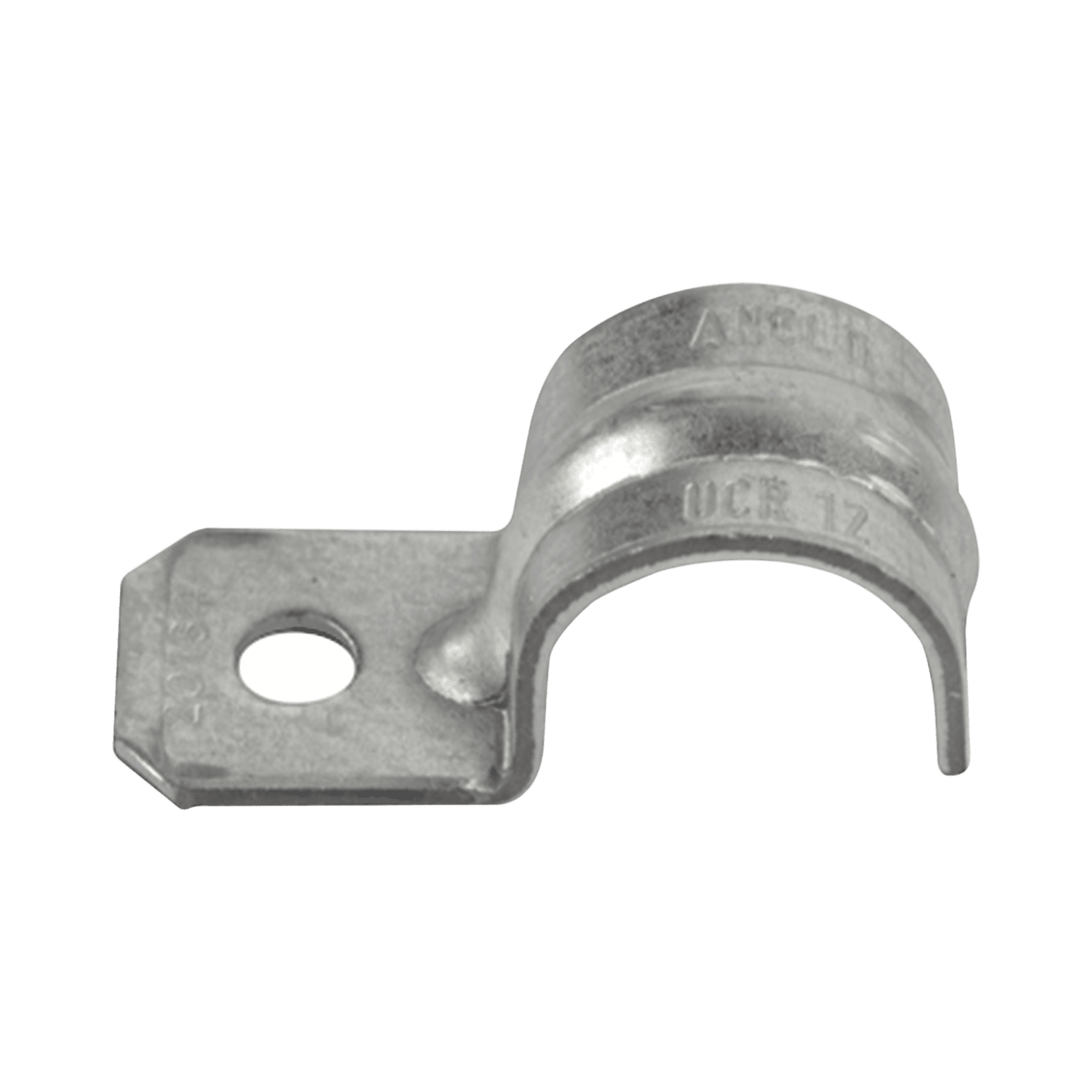 Abrazadera tipo Uña para Tubo Conduit Pared Delgada de 1/2 (13 mm). ANC-UC-12 - ANCLO
