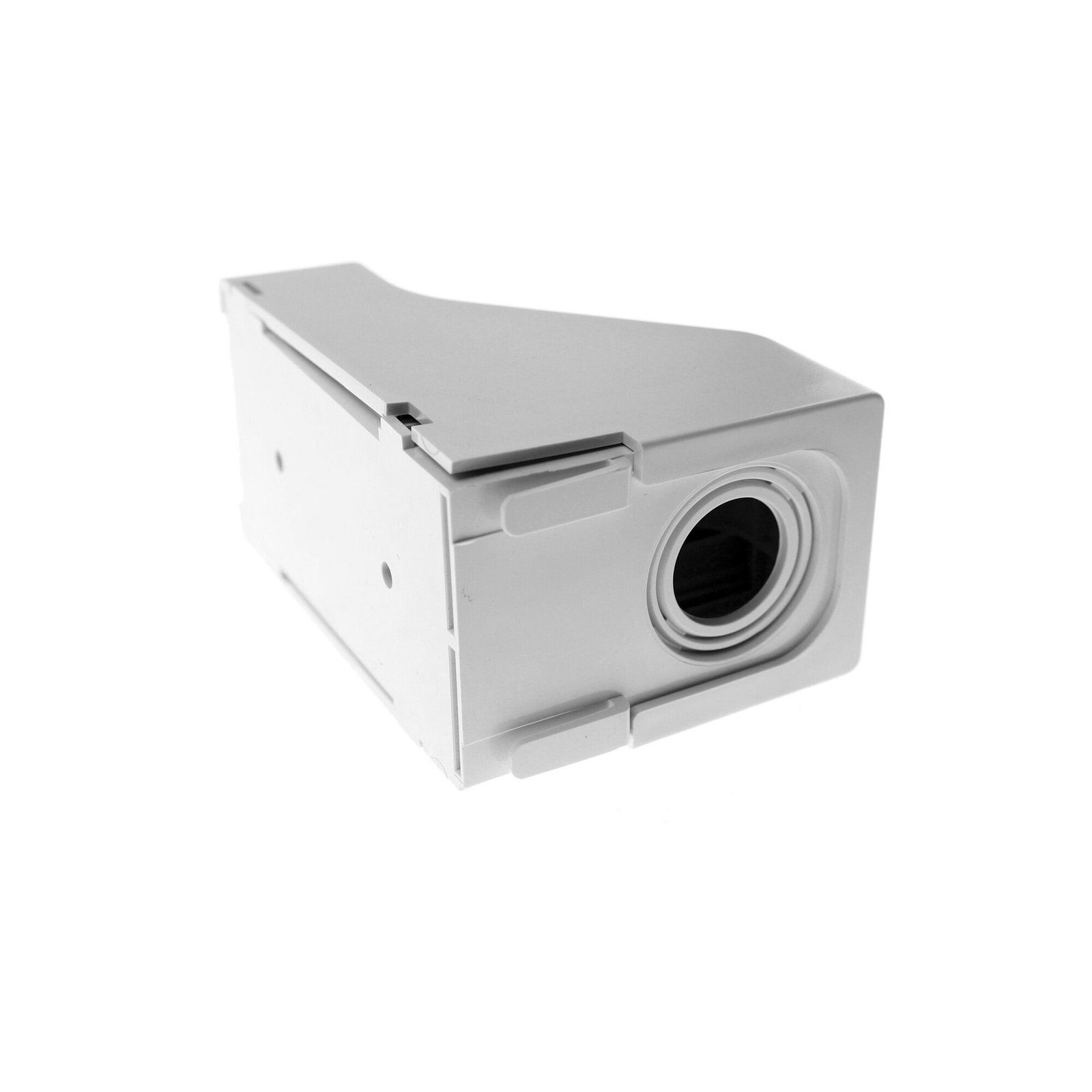 Accesorio Para Techo Falso/Entrada, Con Conexión Tubería 1/2 a 1 In, Compatible con Canaletas LD3, LD5 y LD10, Color Blanco Mate DCEFXIW-X - PANDUIT