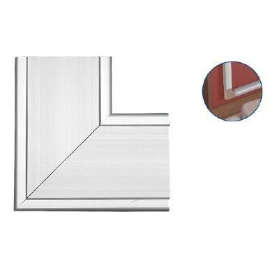Accesorio en “L” de aluminio,  compatible con canaleta INKA100 (8130-80001) INKA-100-L - THORSMAN