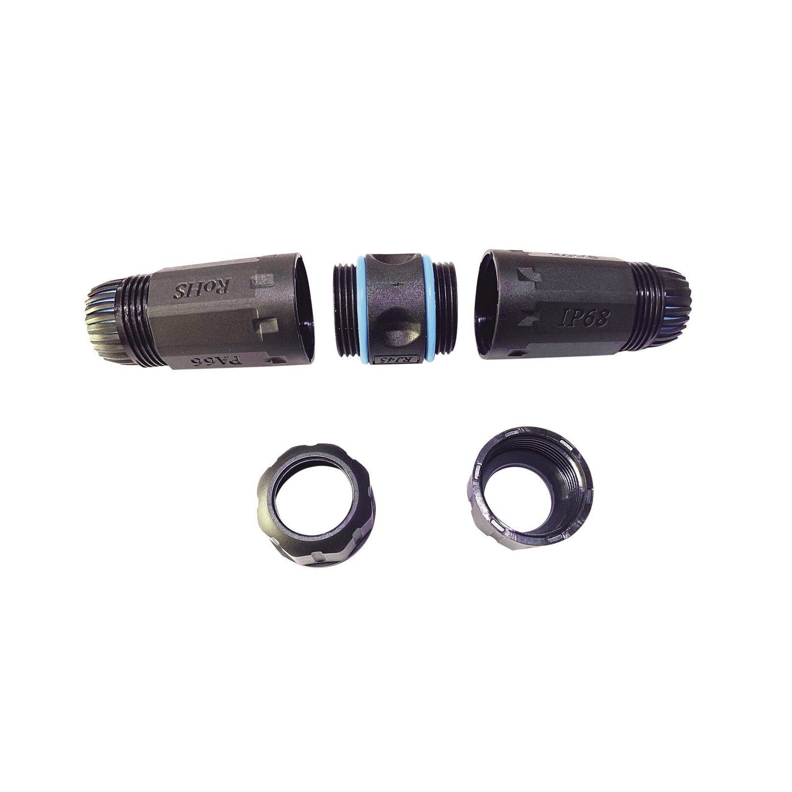 Acoplador RJ45 a prueba de agua Cat6 IP68 LPC6WP - LINKEDPRO BY EPCOM