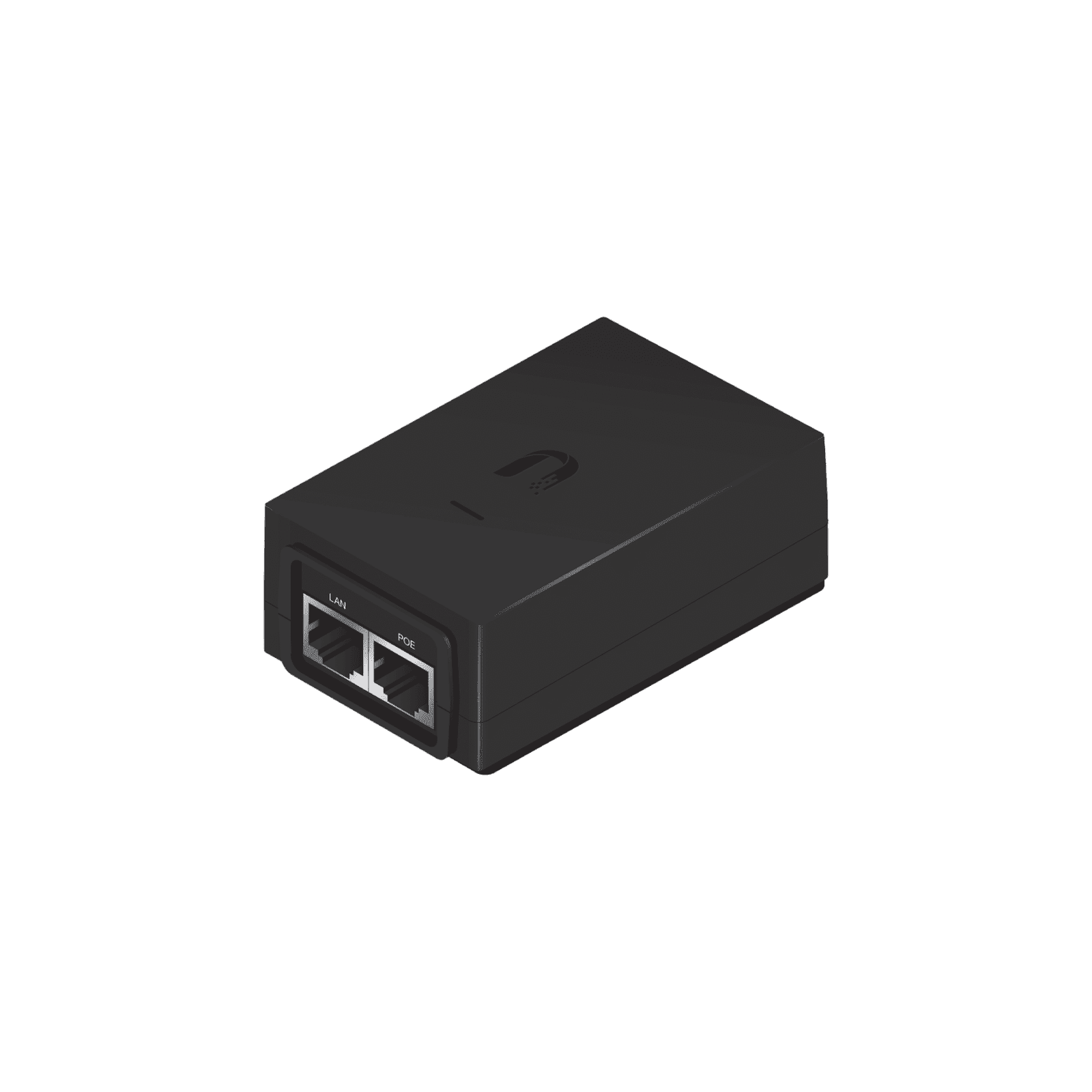 Adaptador PoE Ubiquiti de 48 VDC, 0.5 A, Fast Ethernet (10/100 Mbps) POE-48-24W - UBIQUITI INC.