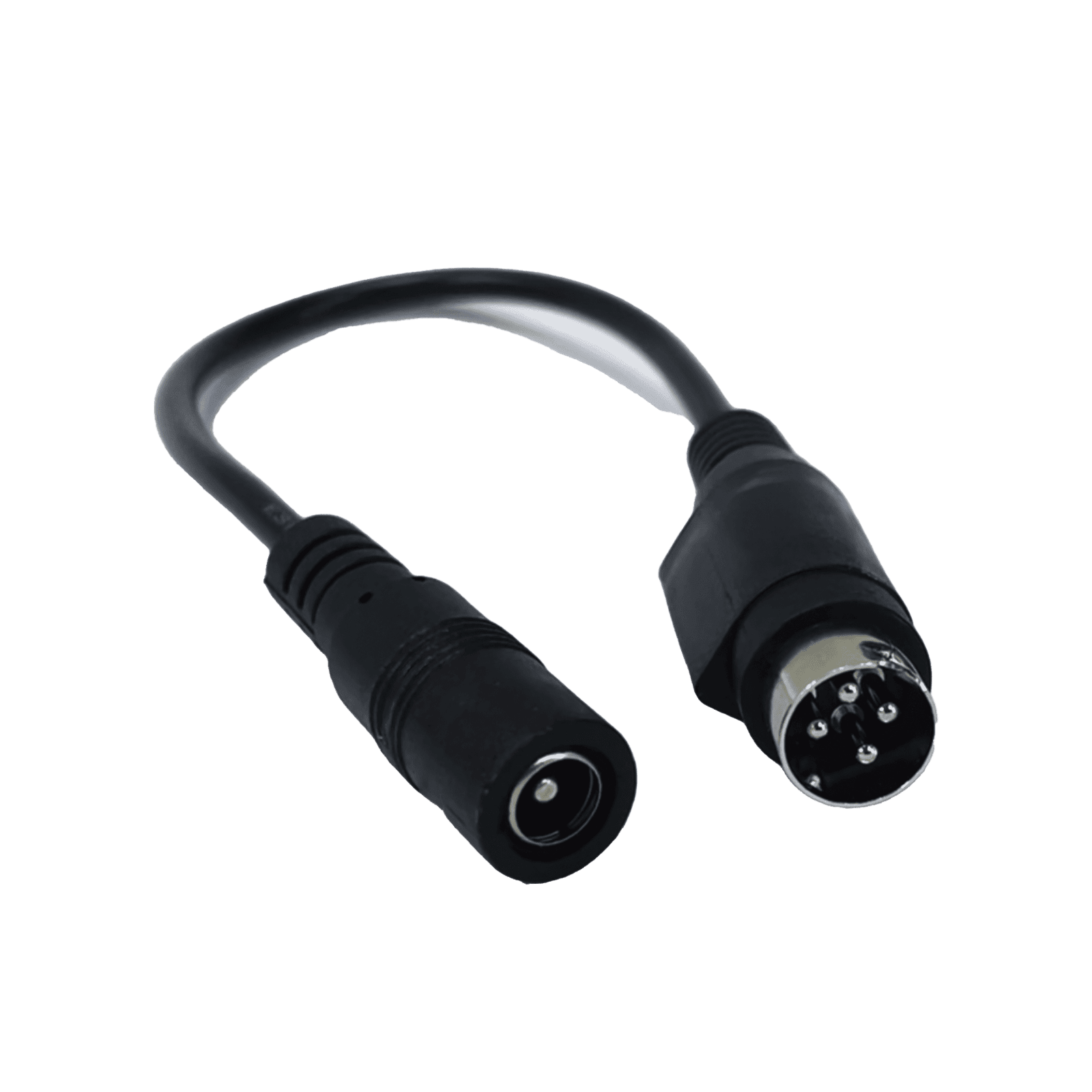 Adaptador Universal DC Hembra a Minidin 4 Pines Macho / Recomendado para DVR´s epcom / HIKVISION CHDCM4P - EPCOM POWERLINE