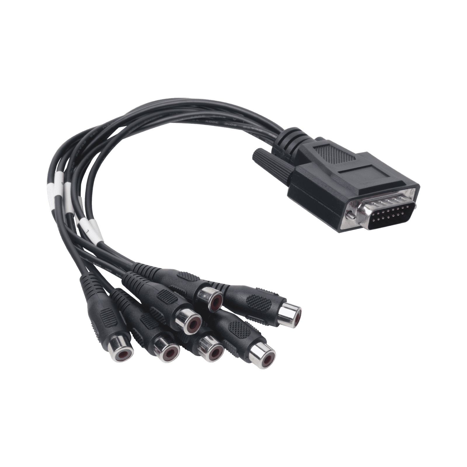 Adaptador de 7 entradas de Audio para DVR´s epcom y HIKVISION 101501706 - HIKVISION