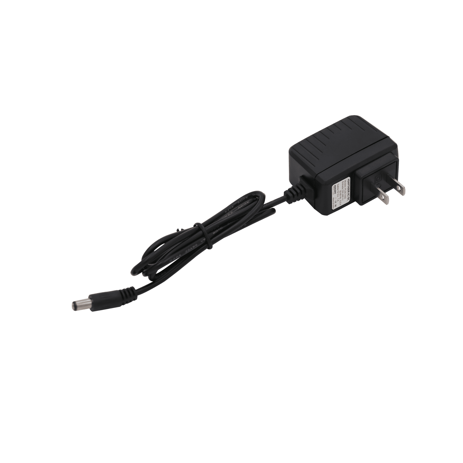 Adaptador de Pared de 12 Vcc @ 1 Amp Regulado / Uso en Interior / Múltiples Usos / Con cable de 95 cm PL-DC-1000 - EPCOM POWERLINE