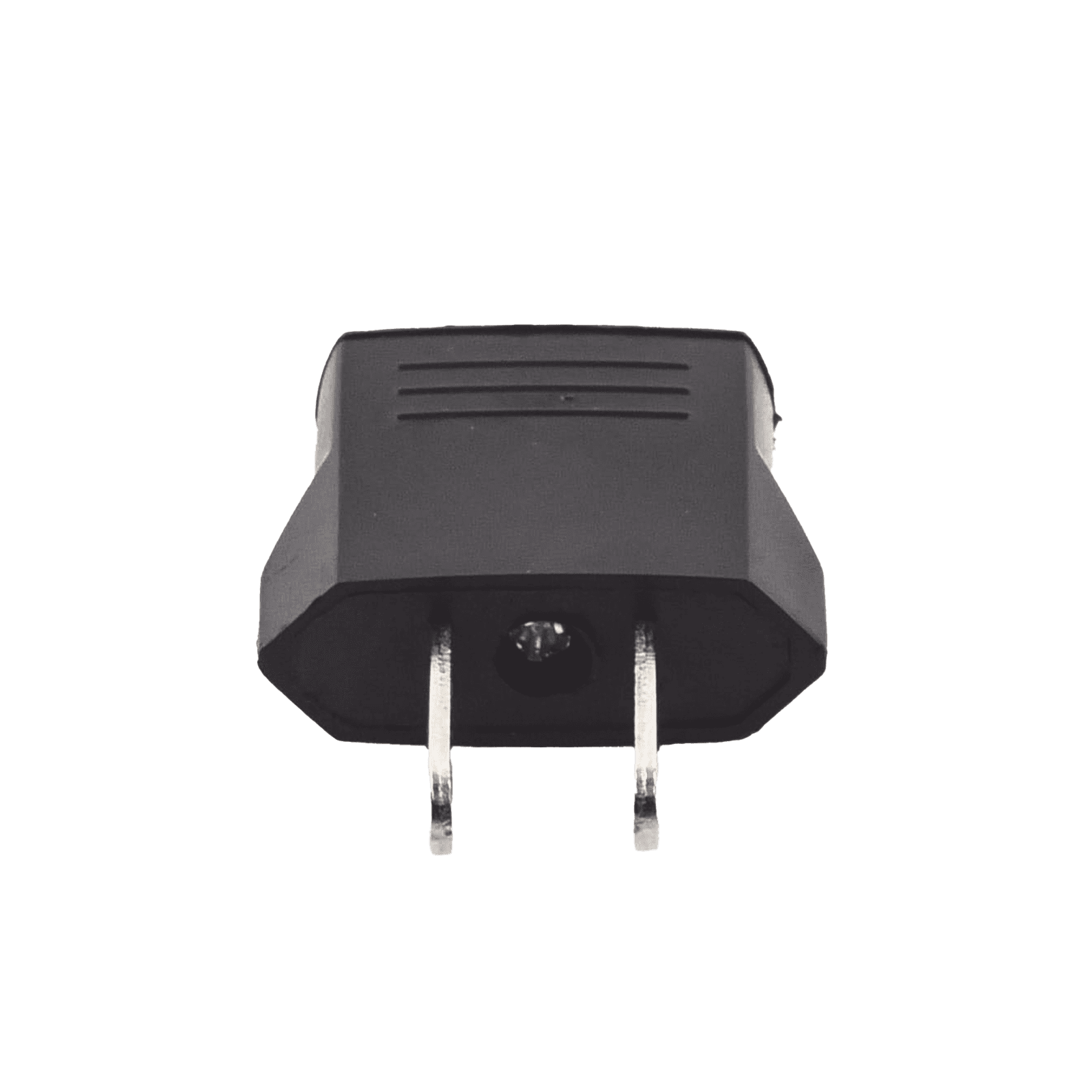 Adaptador de enchufe europea a americano, Calidad PREMIUM @ 6 A ; 110 – 250 Vca CLAVIJAEURO - EPCOM POWERLINE