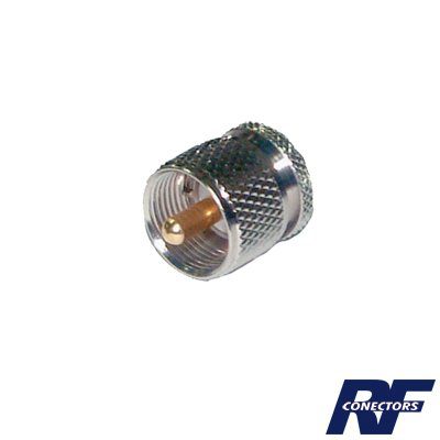 Adaptador en Línea de Conector SMA Hembra a UHF Macho (PL-259), Níquel/ Oro/ Teflón. RSA-3474 - RF INDUSTRIES,LTD