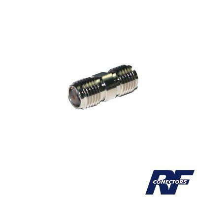 Adaptador en Línea tipo Barril, de Conector SMA Hembra a SMA Hembra, Níquel/ Oro/ Teflón. RSA-3404 - RF INDUSTRIES,LTD