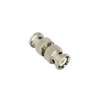 Adaptador tipo barril para 75 Ohm, de conector BNC macho a BNC macho, Níquel/ Oro/ Teflón. TT-RG-13 - EPCOM TITANIUM