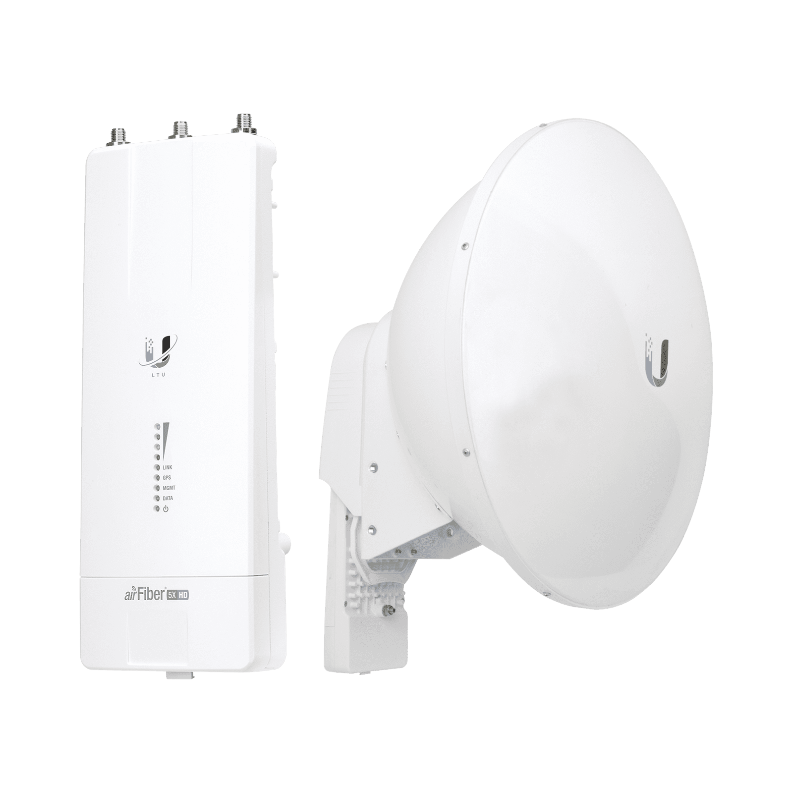 Airfiber Kit AF5X-HD con Antena Fiber 23 dBi Slant-45 AF5X-HD-23-S45 - UBIQUITI INC.