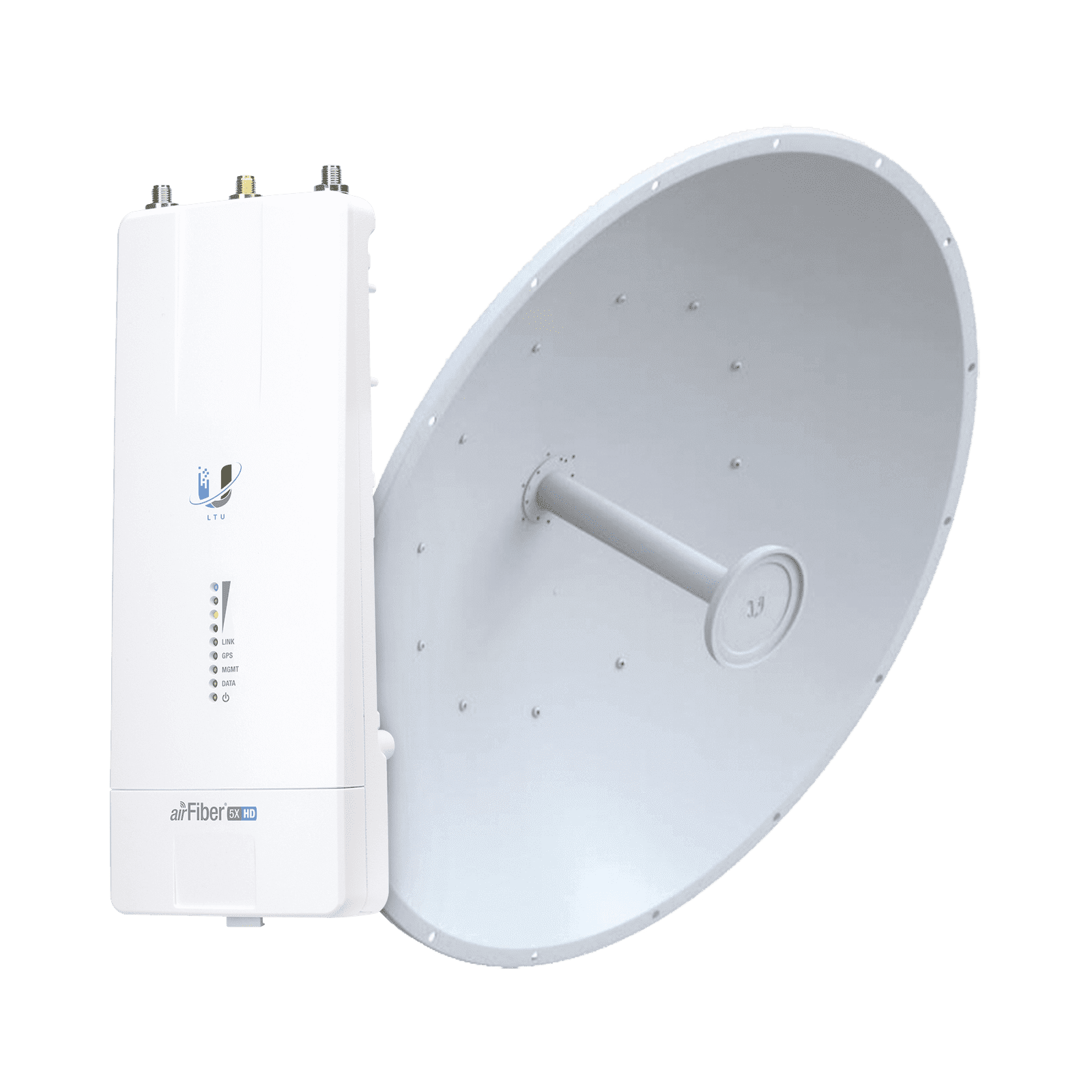 Airfiber Kit AF5X-HD con Antena Fiber 34 dBi Slant-45 AF5X-HD-34-S45 - UBIQUITI INC.