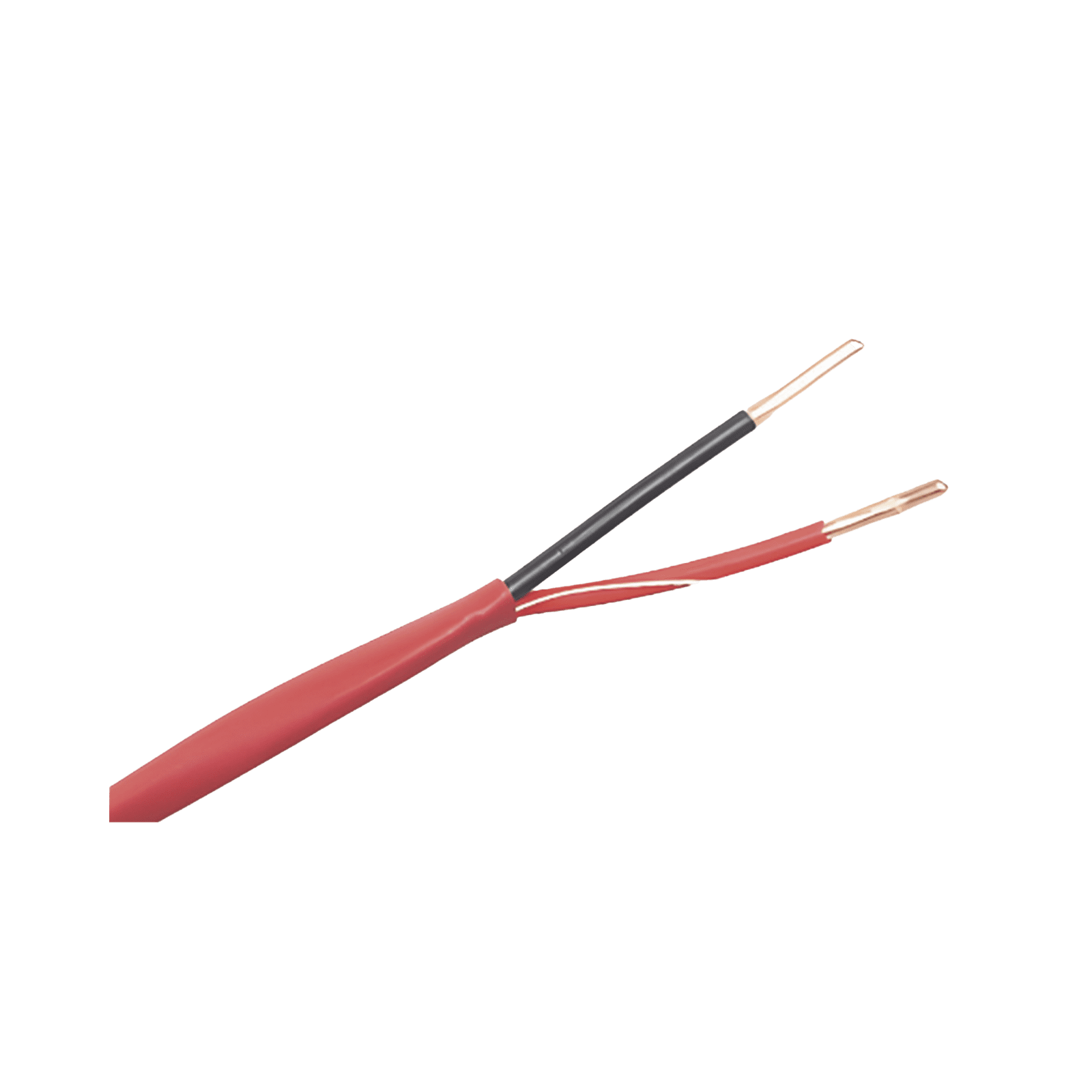Alambre de Alarma contra Incendios – Bobina de 305 Metros: 2 x 18 AWG, Rojo, Tipo FPLR, (UL) FT4, Ideal para Sistemas de Detección y Evacuación de Incendios LP218-FIRE - LinkedPRO