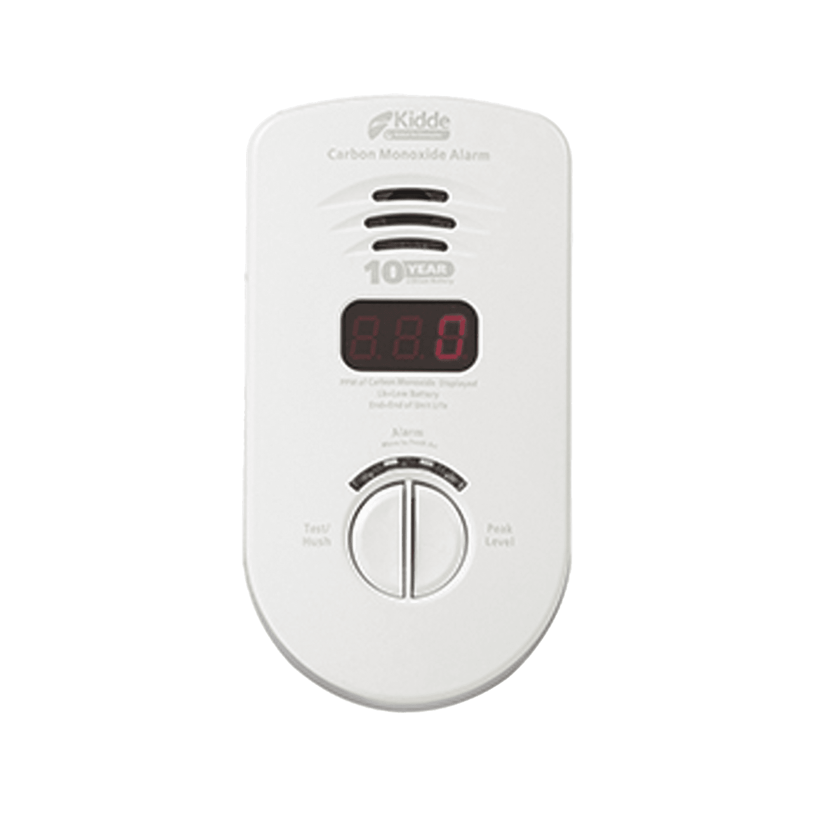 Alarma de Monóxido de Carbono 120 AC | Batería 10 años |  Display | Paquete de 3 KN-COP-DP-10YL - KIDDE