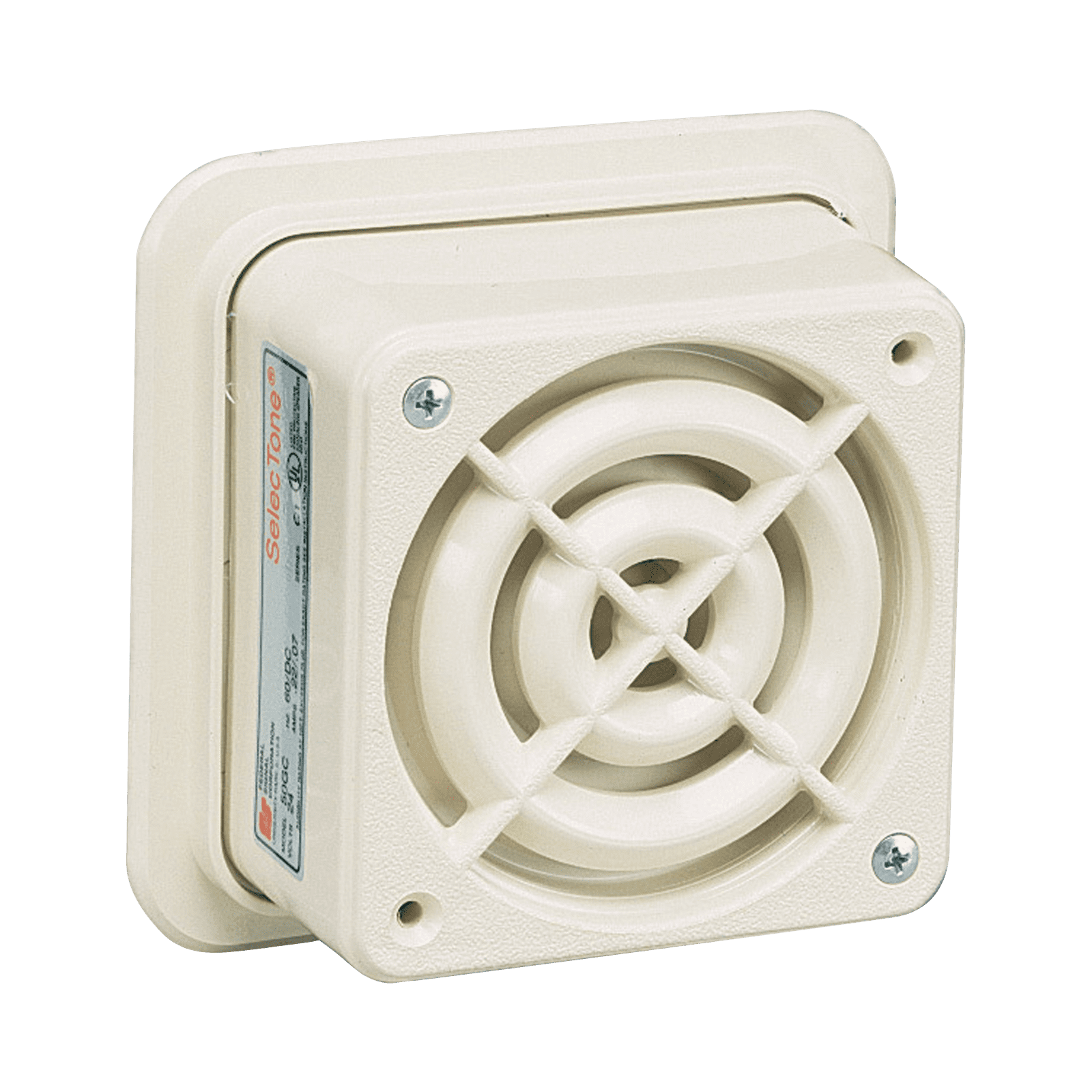 Altavoz amplificado Selectone, UL y cUL, 24 Vcd, montaje en superficie 50GC-024-BG - FEDERAL SIGNAL INDUSTRIAL