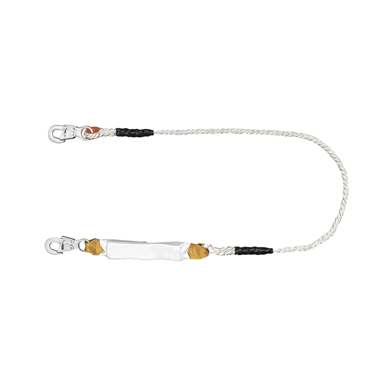 Amortiguador con Cable de Protección de  Nylon y 2 Ganchos de Seguro Doble. 5430-15-D - TULMEX