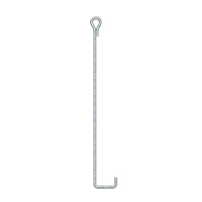 Ancla de Suelo con Ojo de Llave Ø 3/4″ x 150 cm, Galvanizado por Inmersión en Caliente. SAZ-0L - SYSCOM TOWERS