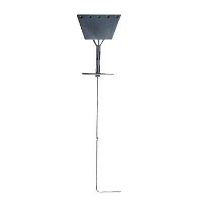 Ancla tipo Paleta con Redondo 3/4″, placa de 1/2″, 195 cm de Largo, Galvanizado por Inmersión en Caliente. SAZ-60G - SYSCOM TOWERS