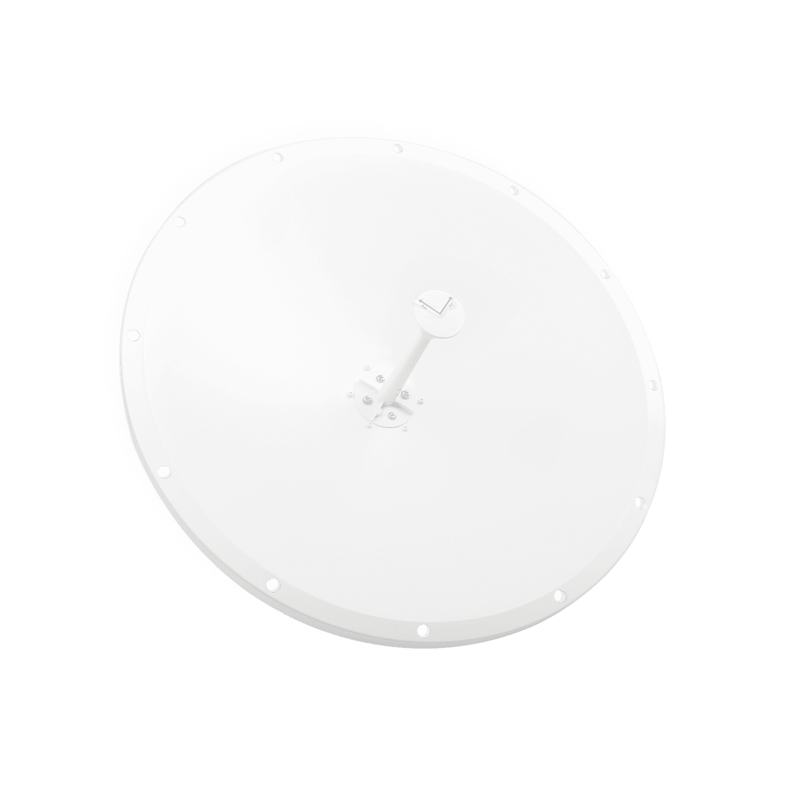 Antena Direccional con Frecuencia Extendida / 4.8 – 6.5 GHz / 28 dBi /  Jumper incluido con conector  SMA-Macho Inverso / Polaridad en 90º y 45º / Montaje incluido para torre o mástil TXP-D4865-28-SMA - TXPRO