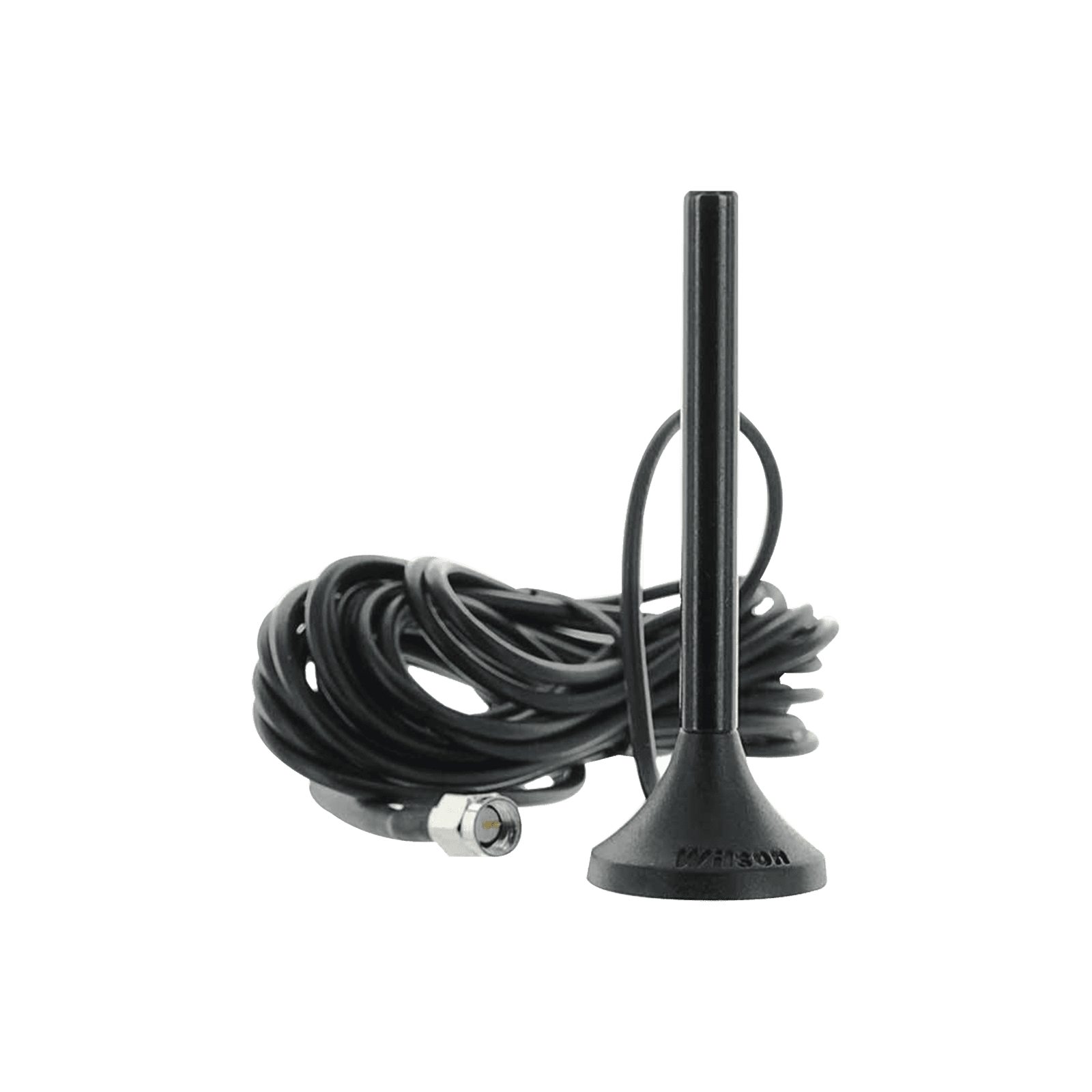 Antena Mini de Montaje Magnético, con cable RG174 y conector SMA macho | Rango de Frecuencias 700-960 MHz, 1710-2270 MHz | Ganancia Máxima 3.1 dB 301-126 - WILSONPRO / WEBOOST