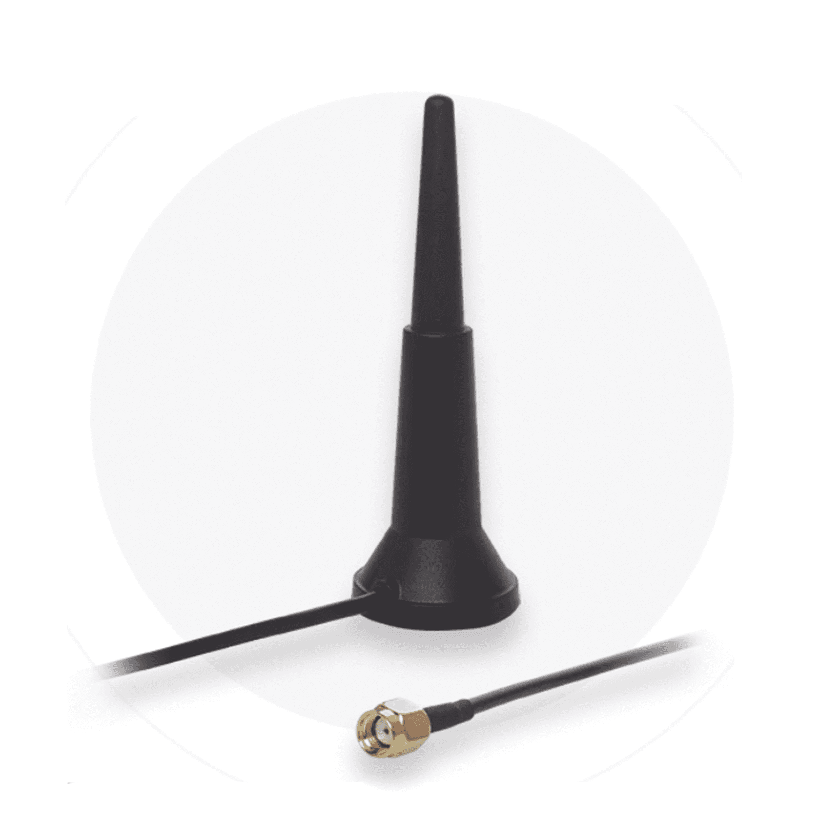 Antena WiFi Doble Banda SMA, 3 dBi, Magnetica, cable 1.5M PR1KRD30 - TELTONIKA