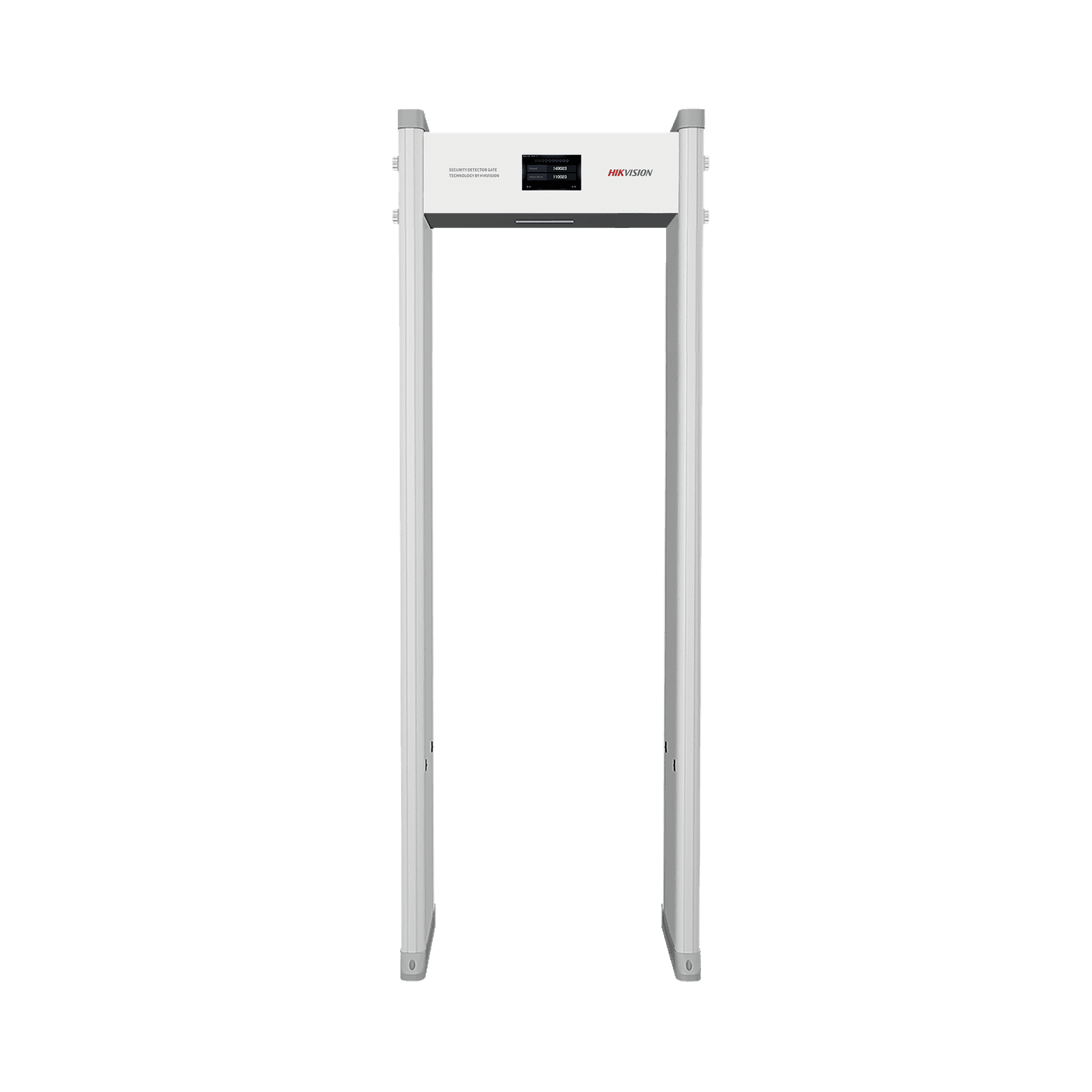 Arco Detector de Metales de 18 Zonas con Pantalla LCD de 7″ / Conteo de personas y Alarmas / Ajuste de Sensibilidad e Interferencias ISD-SMG1118L - HIKVISION