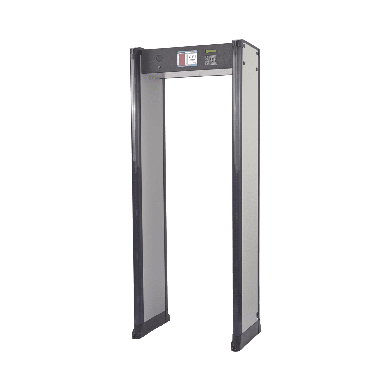 Arco Detector de Metales de 6 Zonas con Anclaje para Fijarse al Piso. Incluye Sensor IR para evitar falsas Alarmas / Certificado por la Administración Federal de Aviación de EE. UU. (FAA) INTELL-26-ZIR - RANGER SECURITY DETECTORS