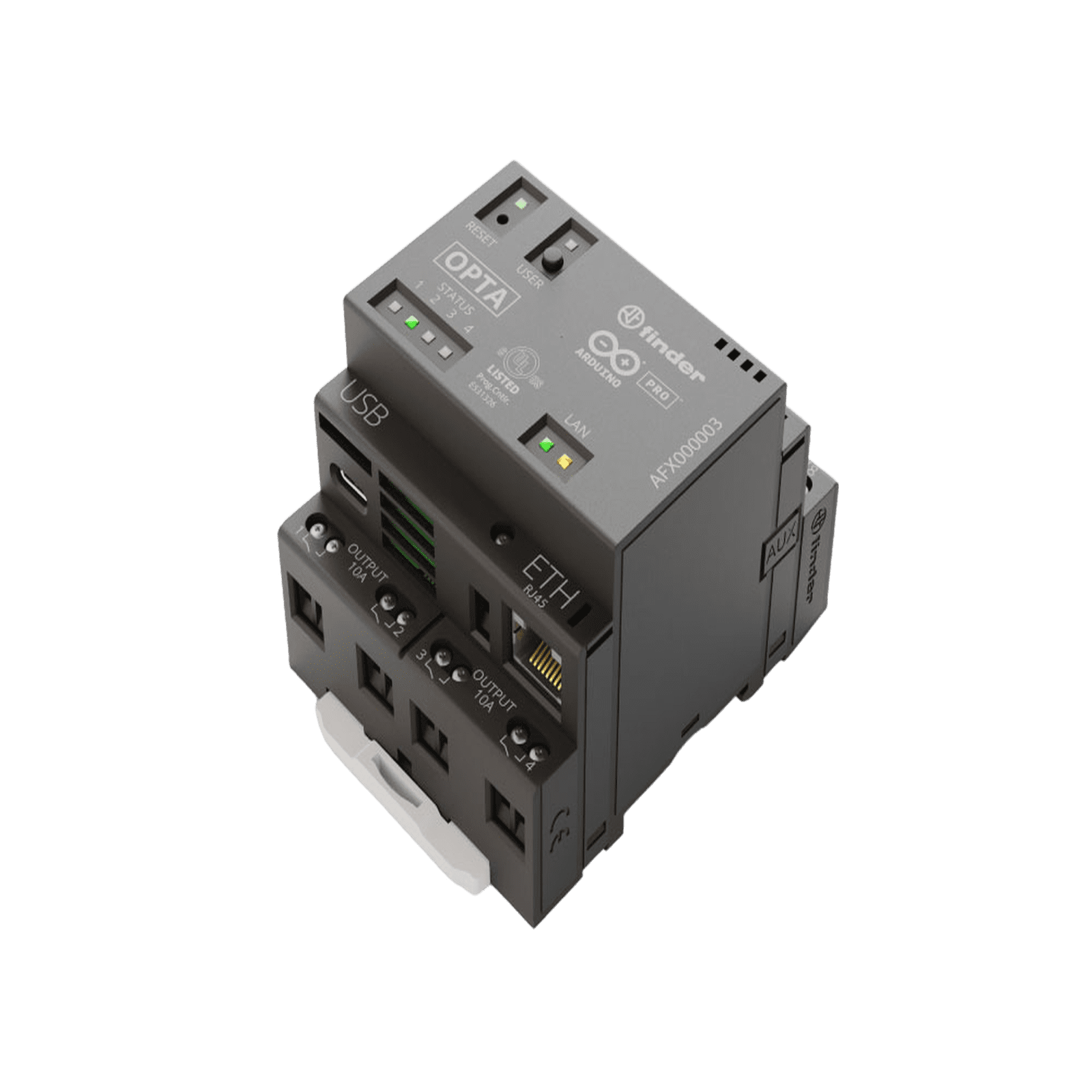 Arduino Opta LITE / Ideal para integraciones autónomas , soporta múltiples lenguajes de programación, Ethernet,USB-C AFX-00003 - ARDUINO LLC