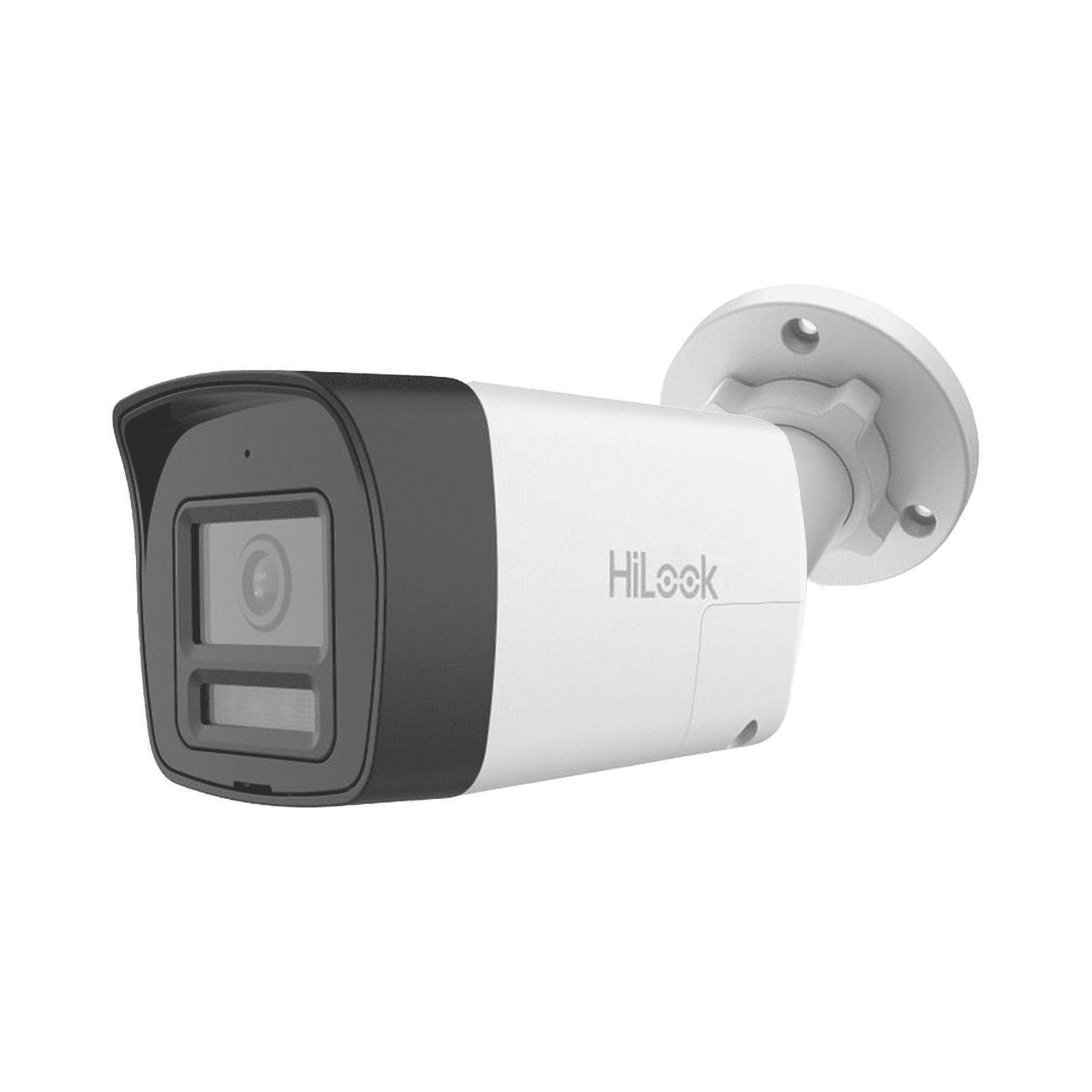 [Audio Bidireccional + Dual Light + ColorVu] Bala TURBOHD 2 Megapixel (1080p) / Lente 2.8 mm / 30 mts IR EXIR + 20 mts Luz Blanca / Micrófono y Bocina Integrado / Exterior IP67 / Metal / dWDR THC-B127-LTS - HiLook by HIKVISION