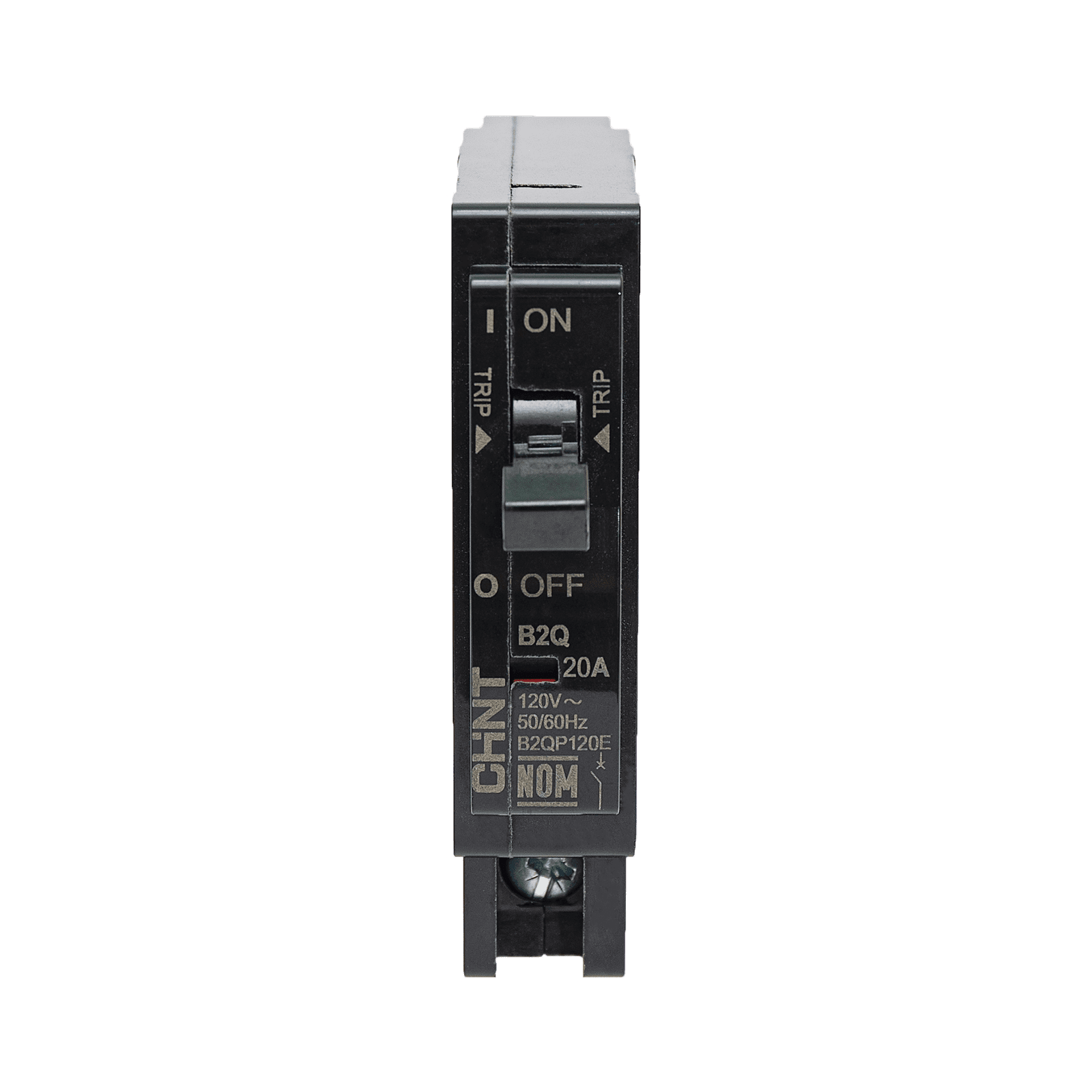 Interruptor Termomagnético Enchufable, Serie: B2Q, 1P, 50A, 120/240V (SKU:1002269) B2QP150E - CHINT