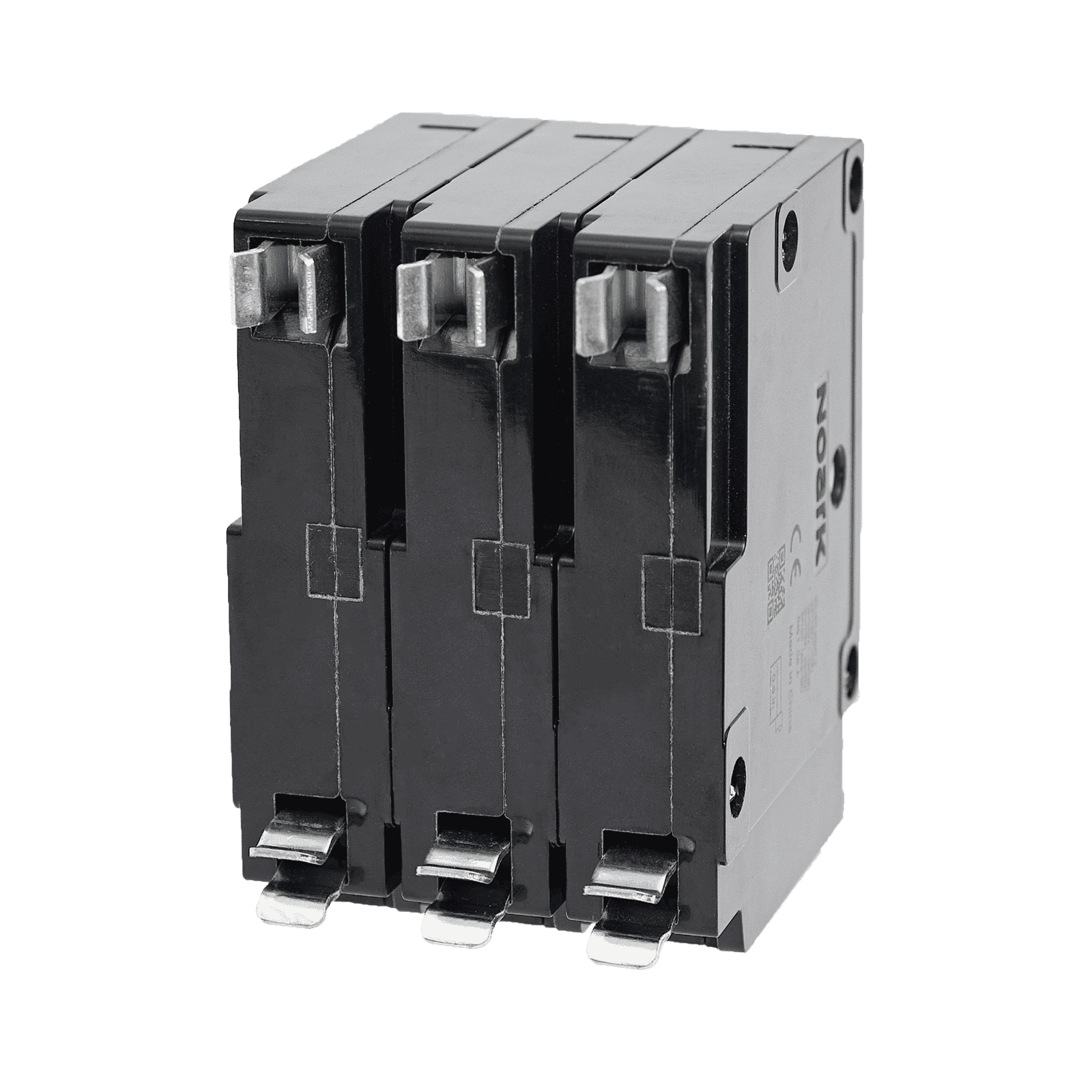 MCB – Interruptor Termomagnético Enchufable, Serie: B2Q, 3P, 40A, 240V (SKU:1002299) B2QP340E - CHINT