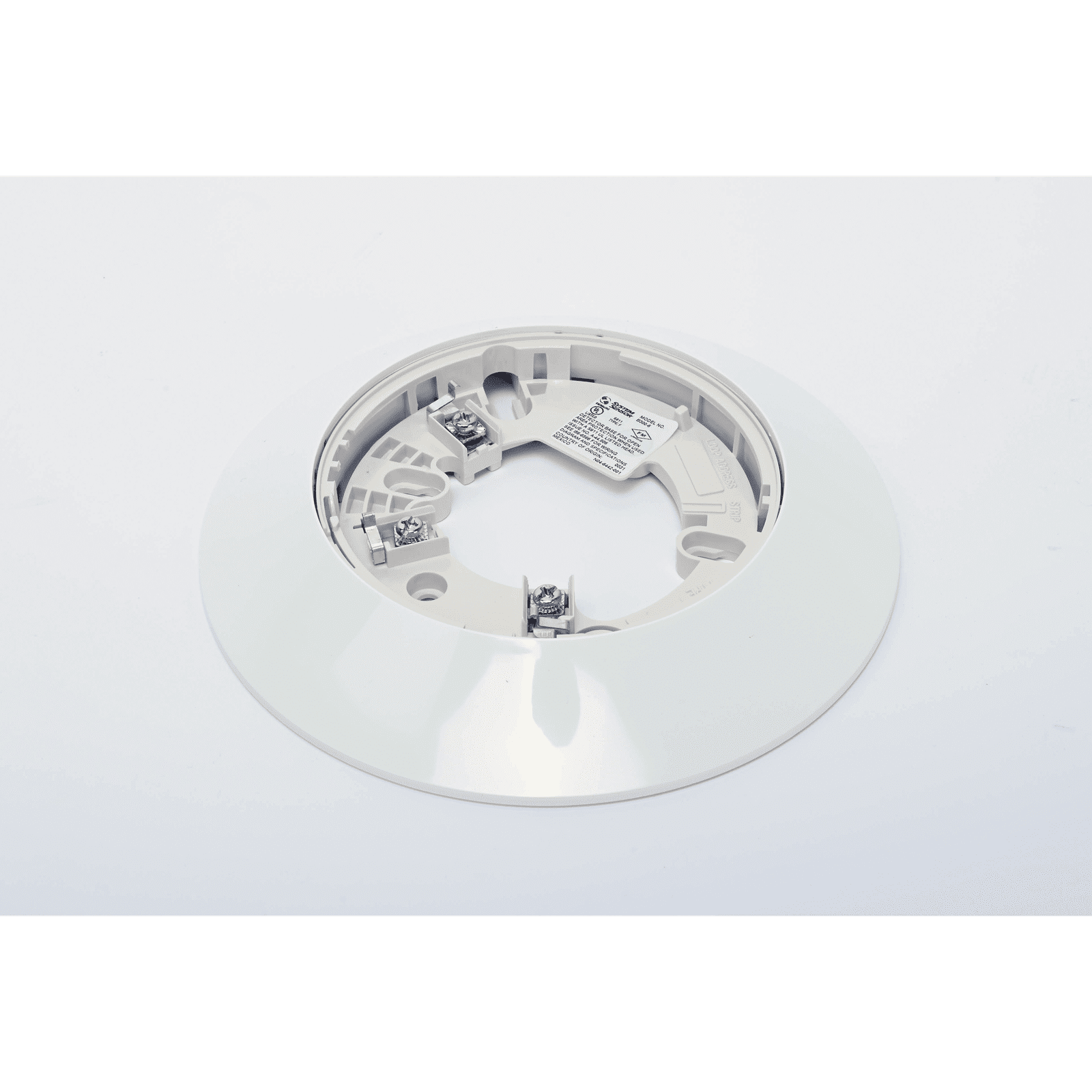 Paquete con 10 Piezas / Base de 6 Pulgadas B300-6 / Para detectores Notifier, Farenhyt, Silent Knight y Fire-Lite / Color Blanco B300-6-BP - SYSTEM SENSOR