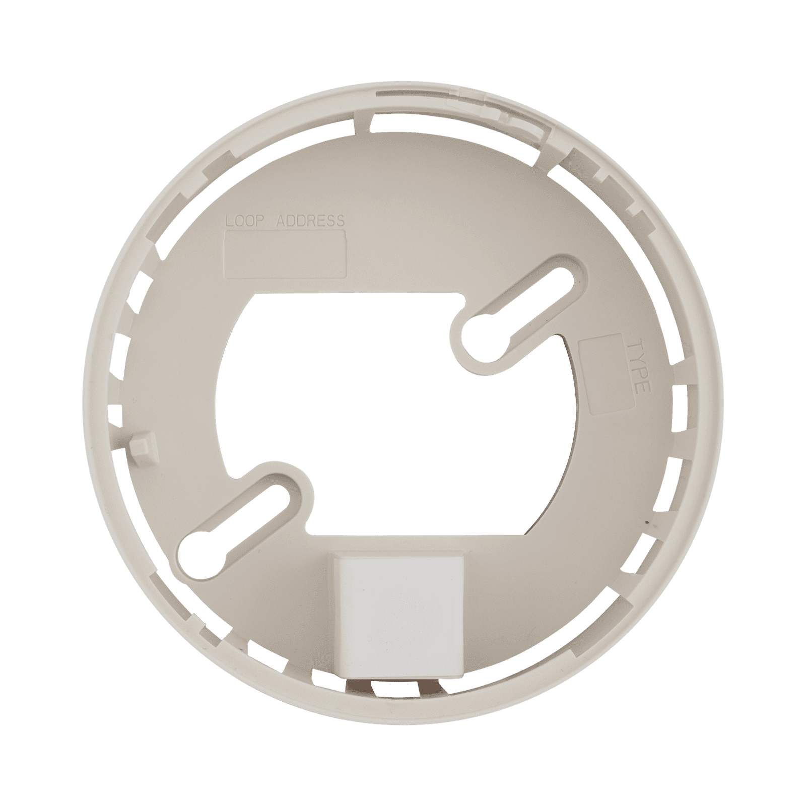 Base de 4 Pulgadas / Para detectores Notifier, Farenhyt, Silent Knight y Fire-Lite / Color Blanco B501-WHITE - SYSTEM SENSOR